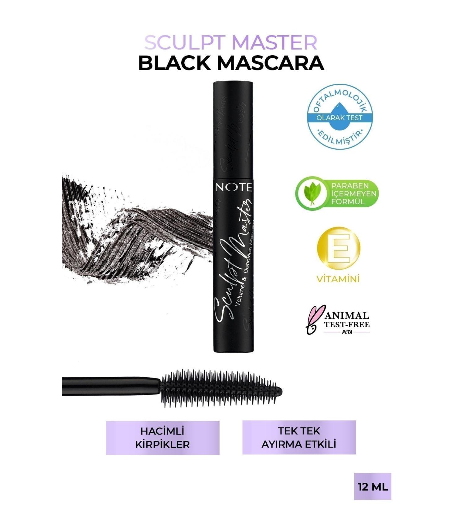 Note Cosmetics Sculpt Master Mascara Separating Effect - Dl - Buy Online on GoSupps.com