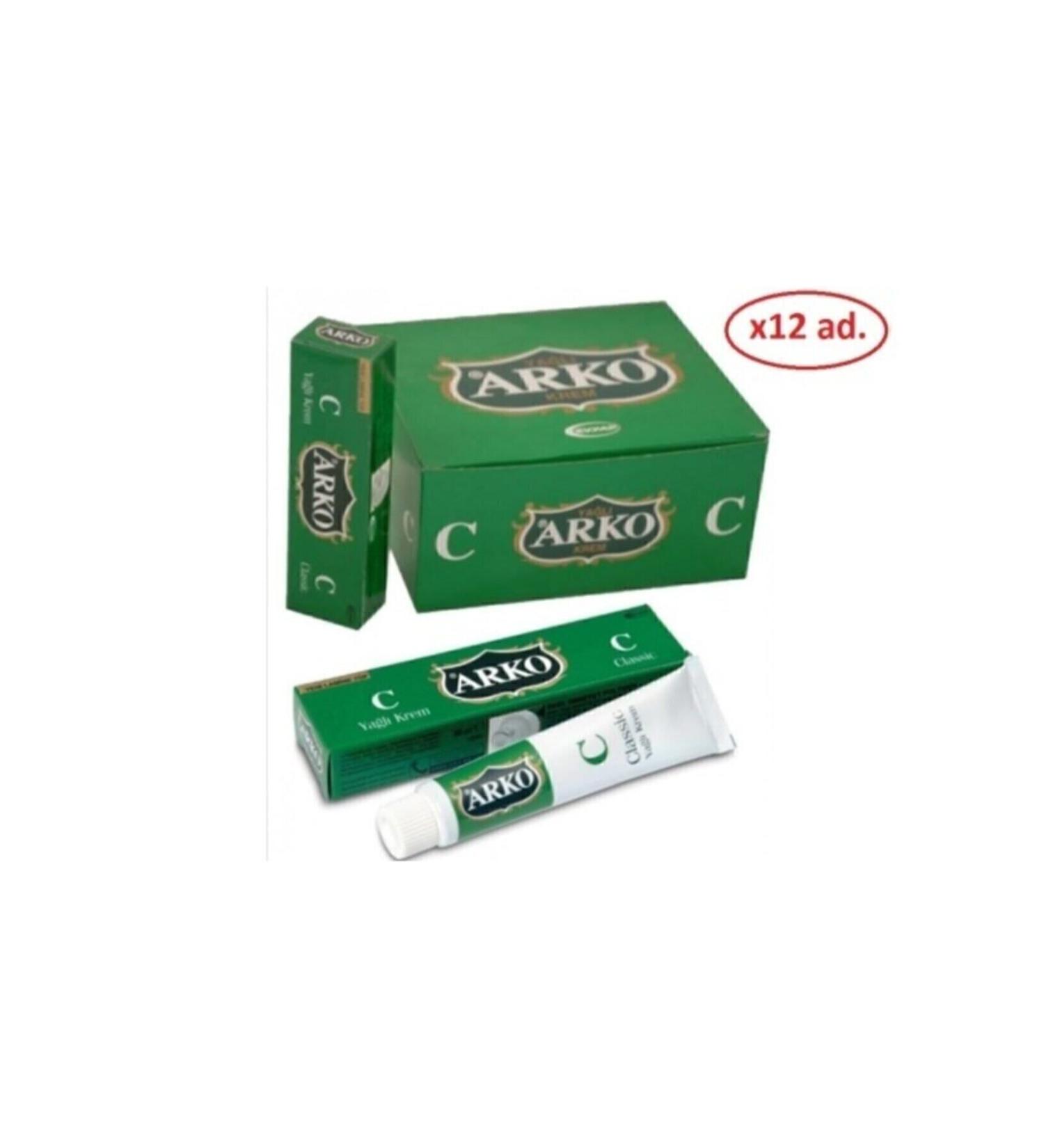 Arko Classic Oily Cream 20 Cc 12 Pack