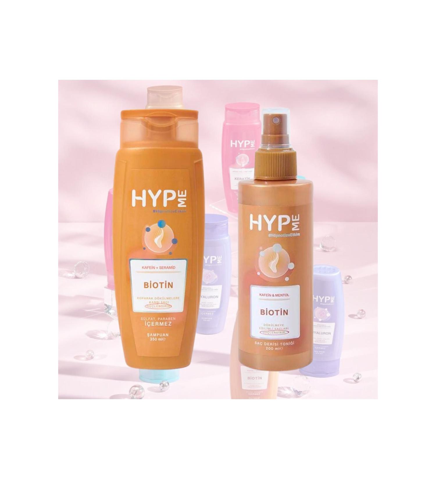 HYP ME Biotin Shampoo - Scalp Tonic Set of 2