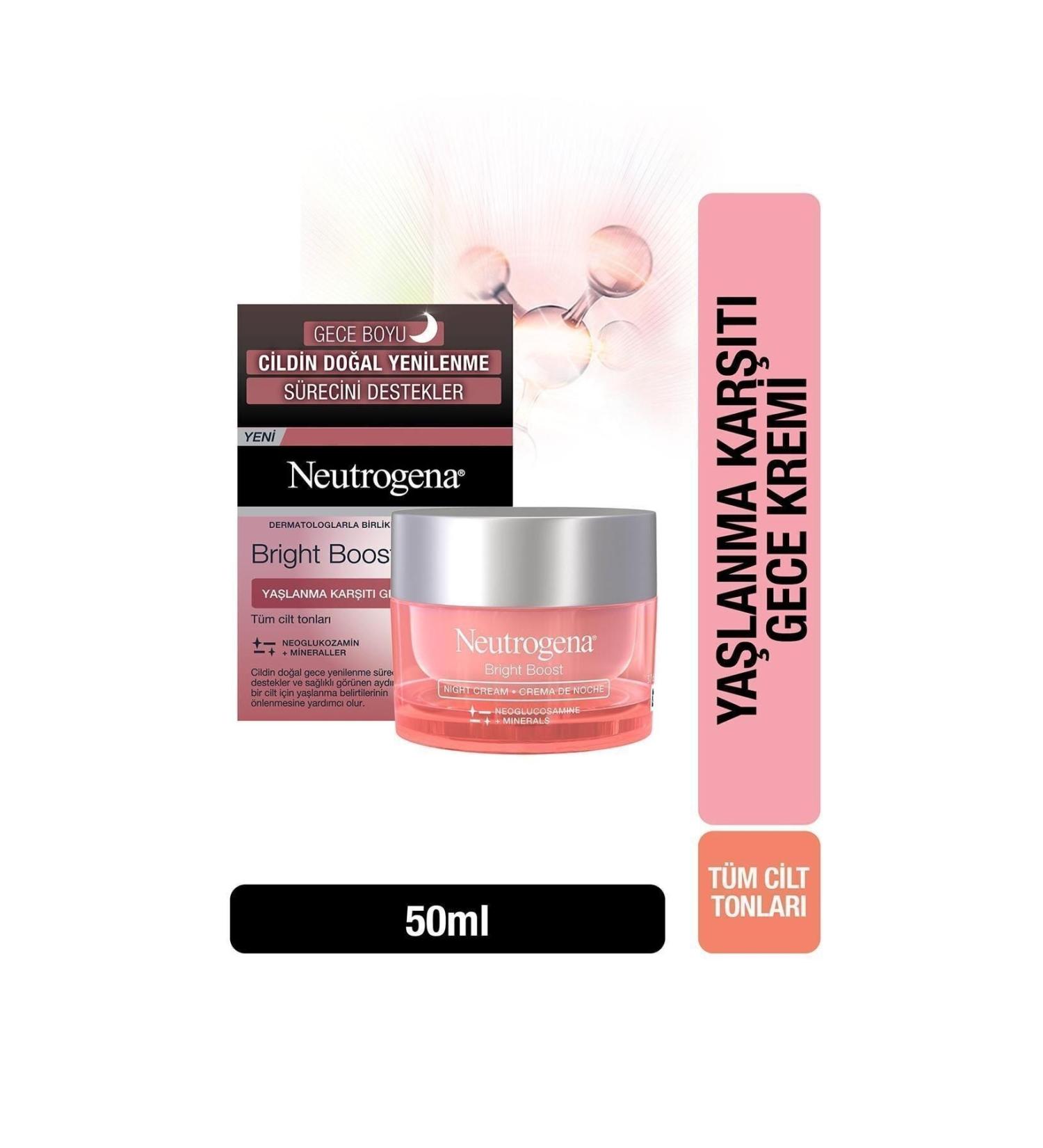 Neutrogena Bright Boost Anti-Aging Night Cream 50 Ml
