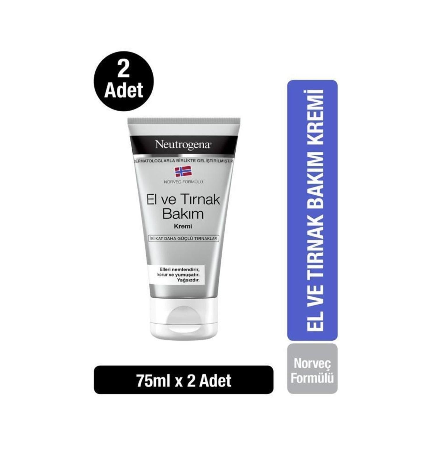 Neutrogena Norwegian Formula Hand and Nail Care Cream 75 ml X2 35746611332012