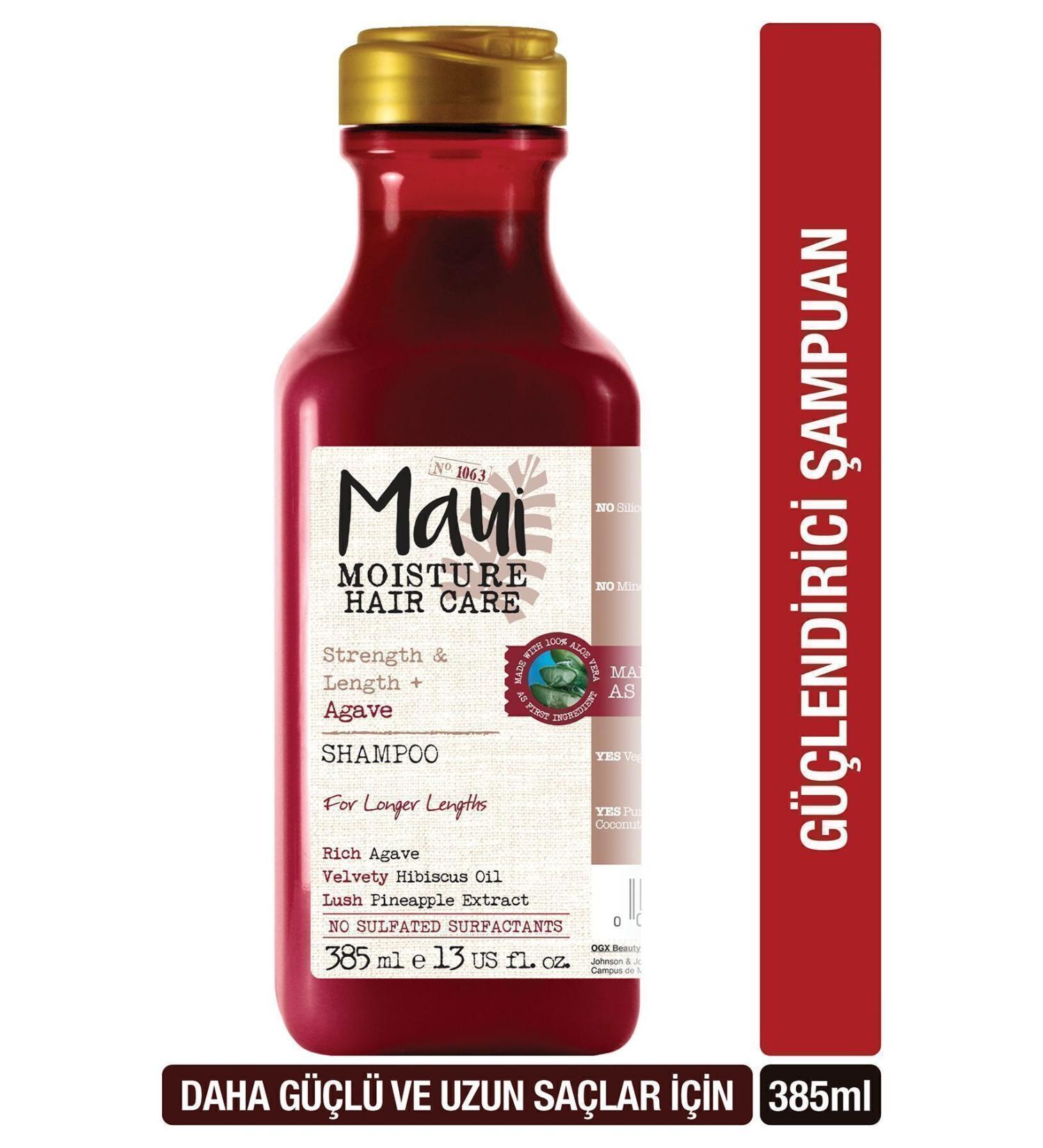 Maui Strengthening Agave Nectar Shampoo 385 ml