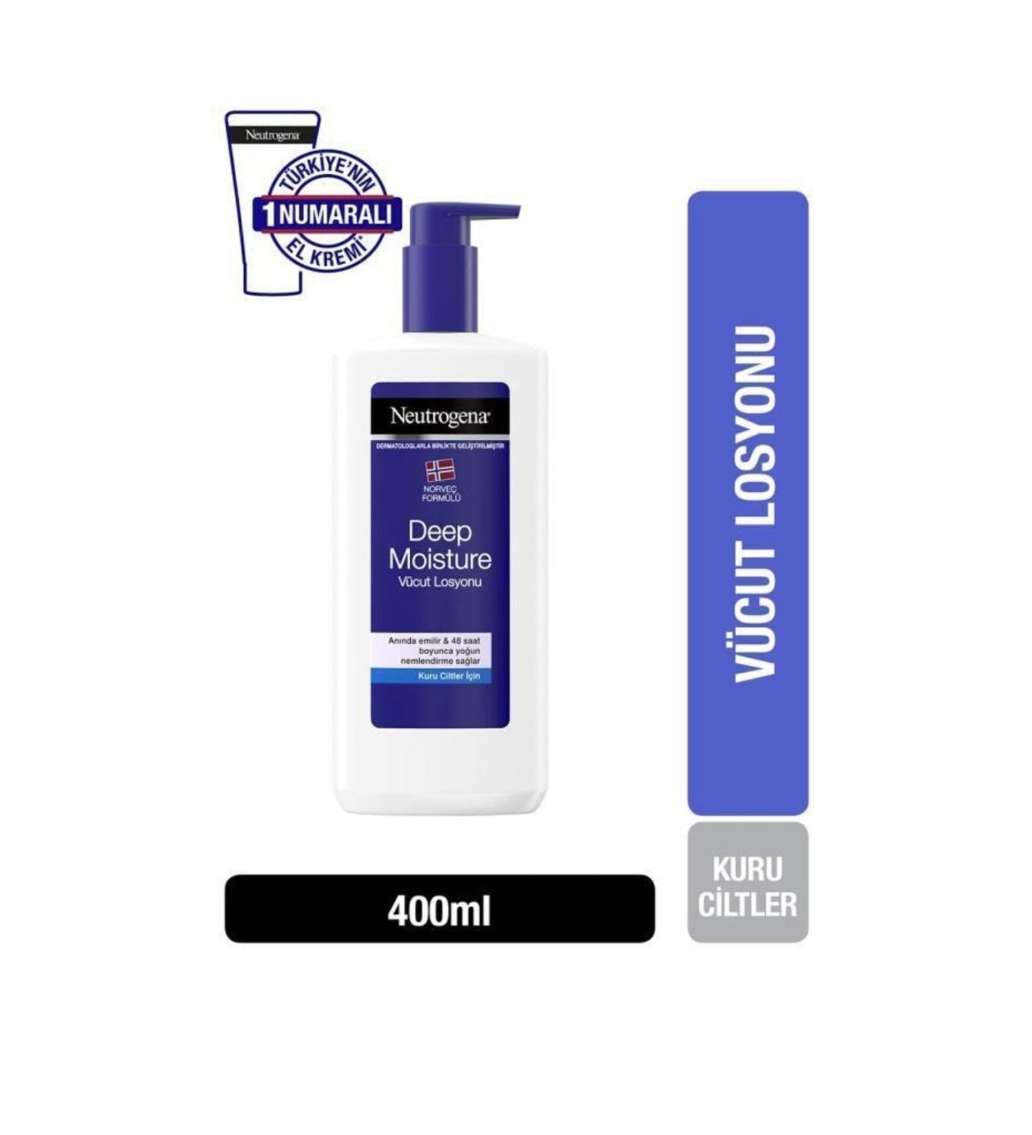 Neutrogena Deep Moisture Perfumed Body Lotion 400ml