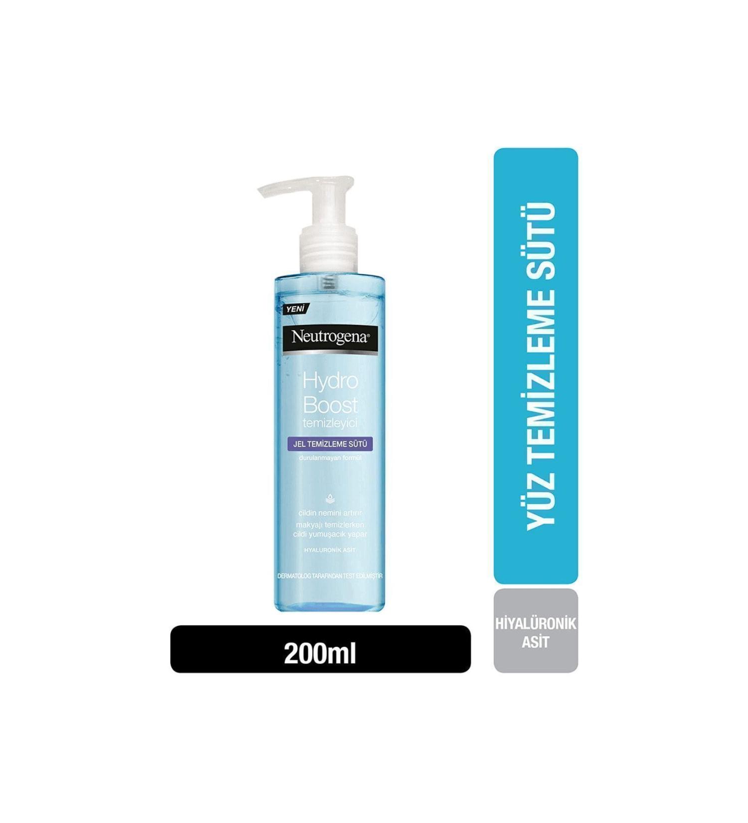 Neutrogena Hydro Boost Gel Cleansing Milk 200 ml X2