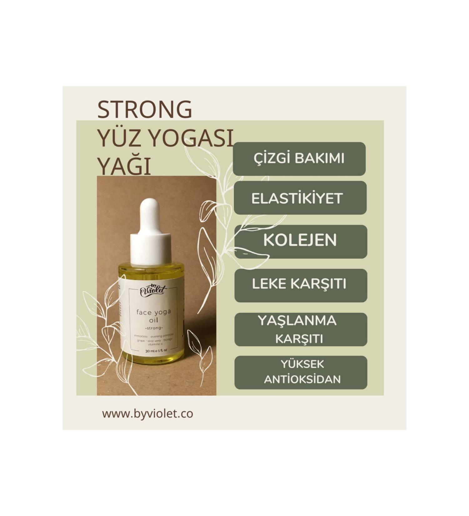 by violet Face Yoga Oil-strong Face Yoga Oil - Natural Face Care Oil - Buy Online on GoSupps.com