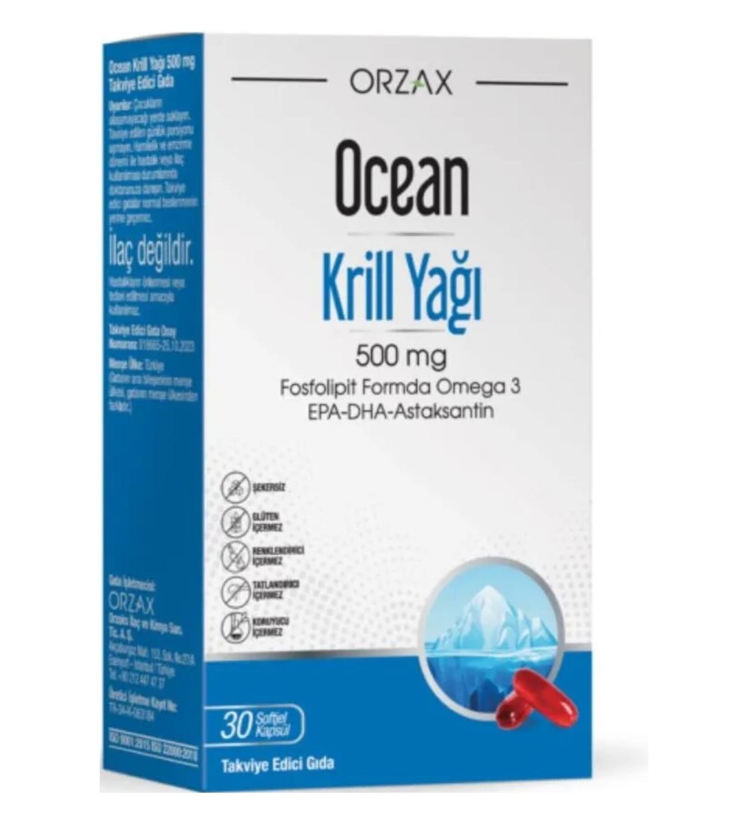 Ocean Krill Oil 500mg