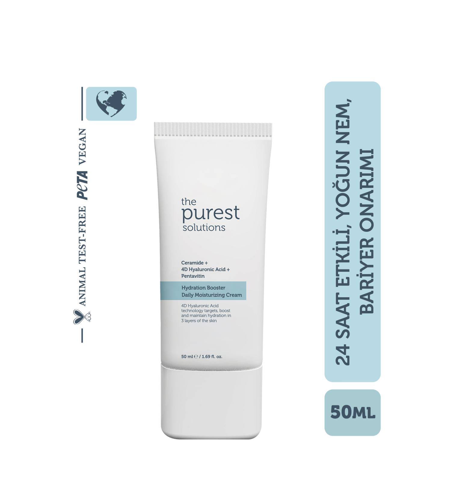 The Purest Solutions 24 Hour Daily Intensive Moisturizing Skin Care Cream 50 ml - Buy Online on GoSupps.com