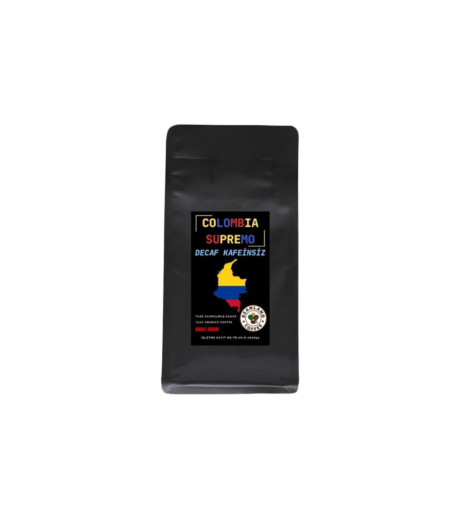 beanland coffee Decaf (FREE CAFFEINE) Colombia Supremo 100 G