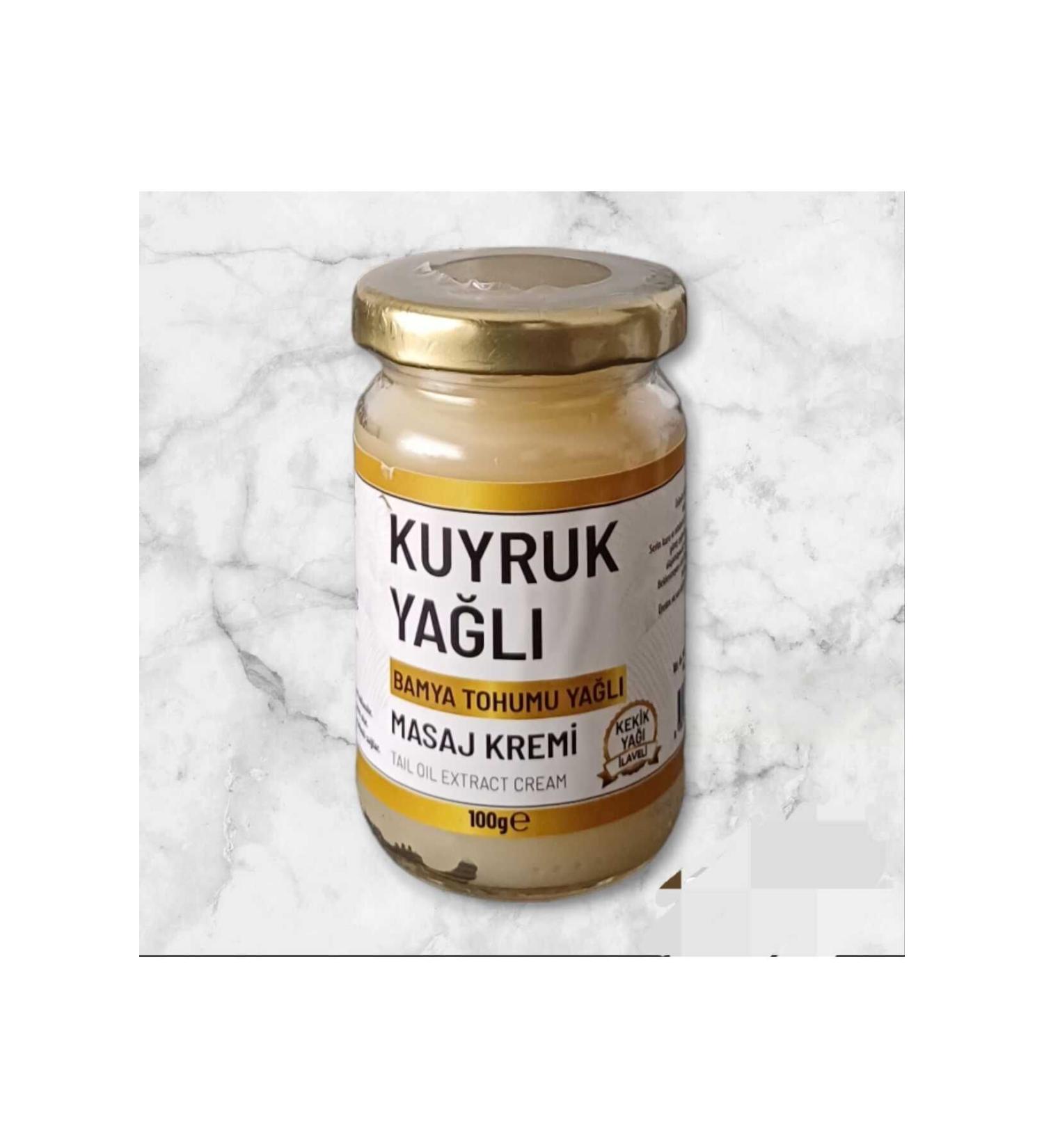 ALLINA Tail Oil Cream 100 Ml (WITH OKREMA SEED AND THYME OIL) Handmade Natural Content