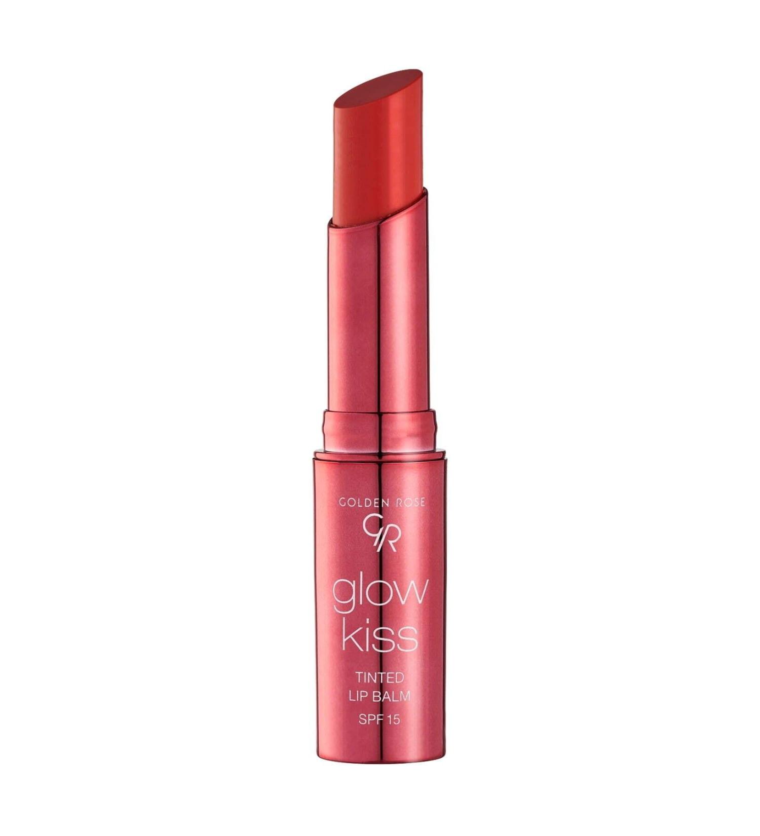Golden Rose Glow Kiss Tinted Lip Balm No: 04 Peach Shake - Tinted Lip Moisturizer - 8691190440817 - Buy Online on GoSupps.com