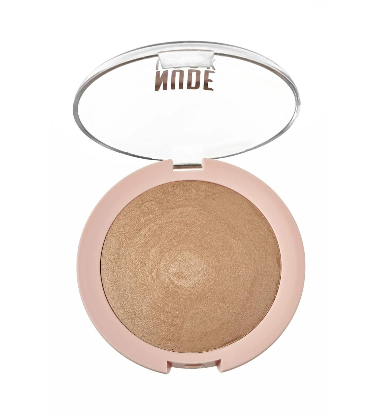 Golden Rose Nude Look Sheer Baked Powder - Nude Glow - Pearlescent Powder - 8691190967192 - Buy Online on GoSupps.com