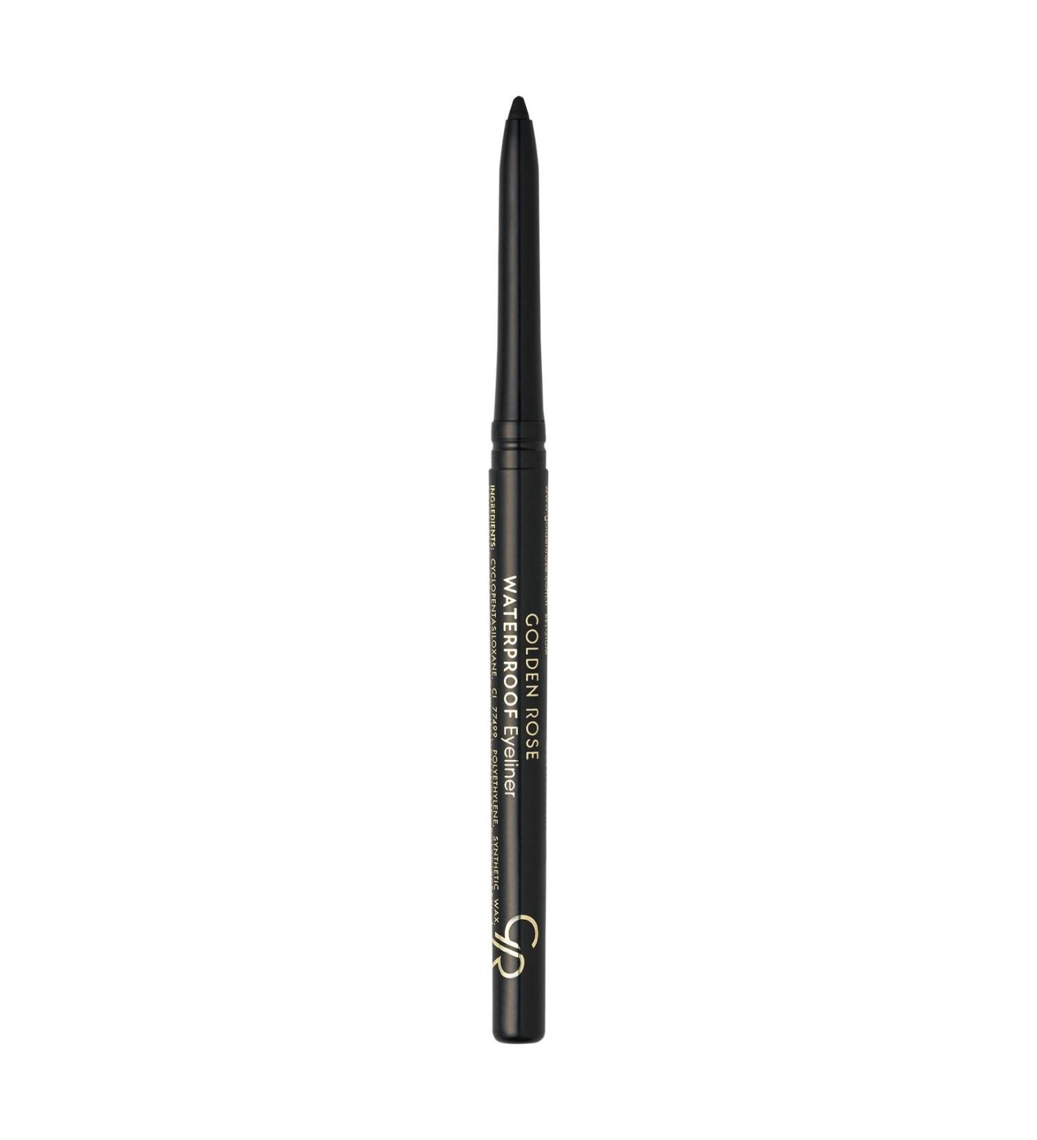 Golden Rose Waterproof Automatic Eyeliner No: 01 Black - Lift Eye Pencil - 8691190990015 - Buy Online on GoSupps.com