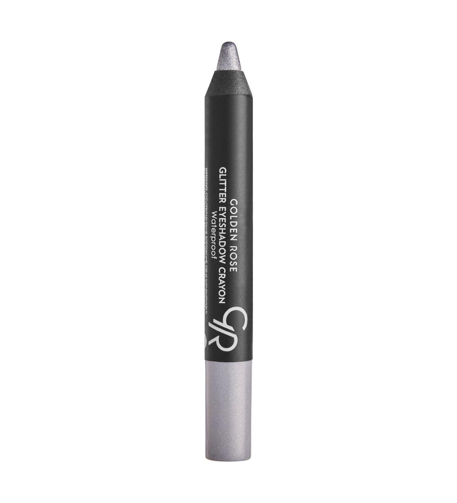 Golden Rose Glitter Eyeshadow Crayon Waterproof No: 52 Glamour - Glitter Pencil Eyeshadow - 8691190815523 - Buy Online on GoSupps.com