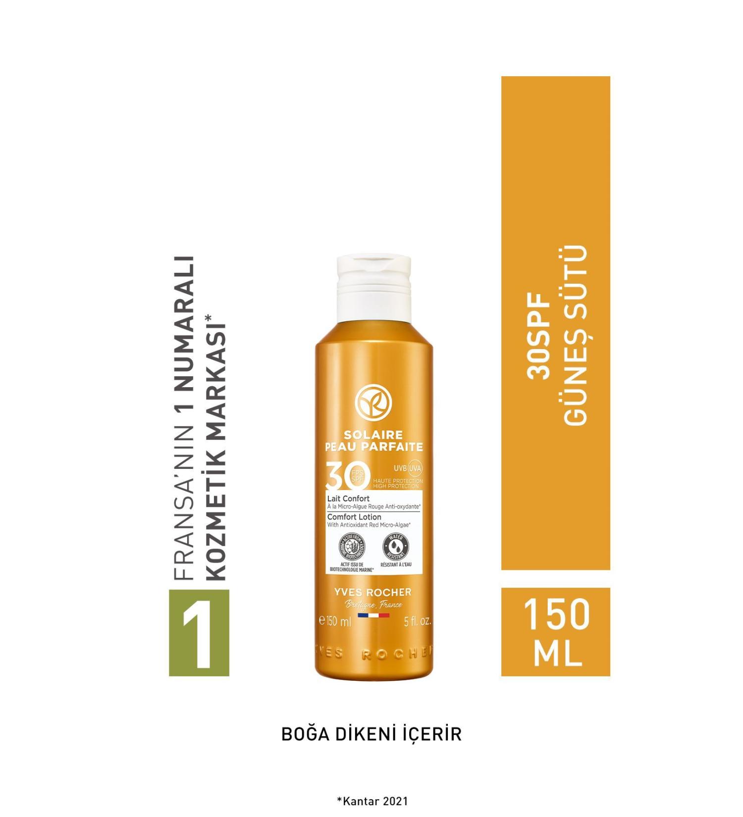 Yves Rocher Face & Body Sun Lotion - SPF 30 / Solaire Peau Parfaite-150 ml-30484