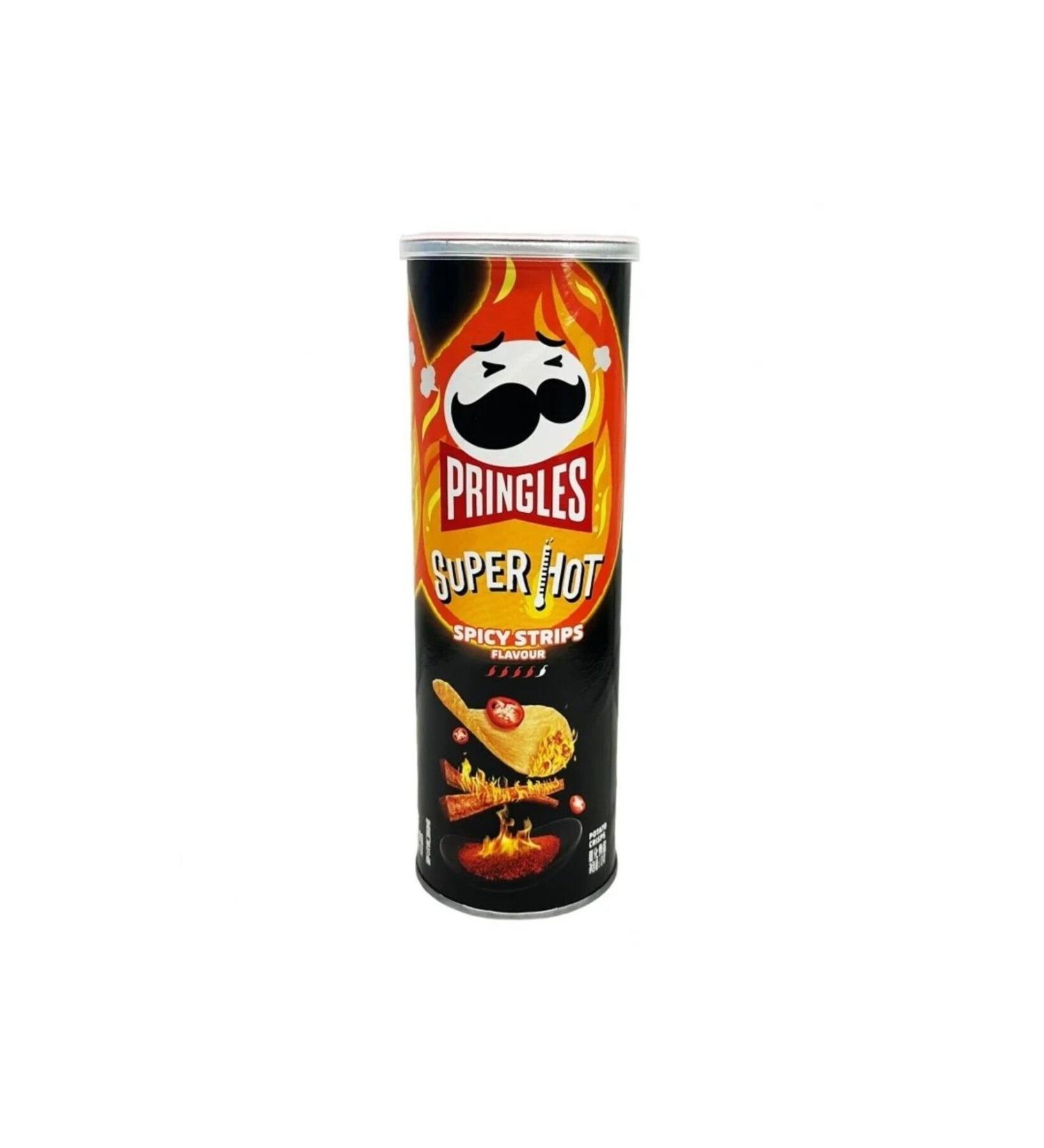 Pringles Super Hot Spicy Strips 110g