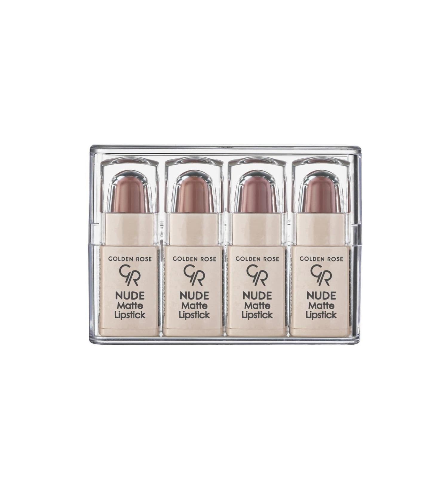 Golden Rose Nude Matte Lipstick Mini Mix - 8691190420253