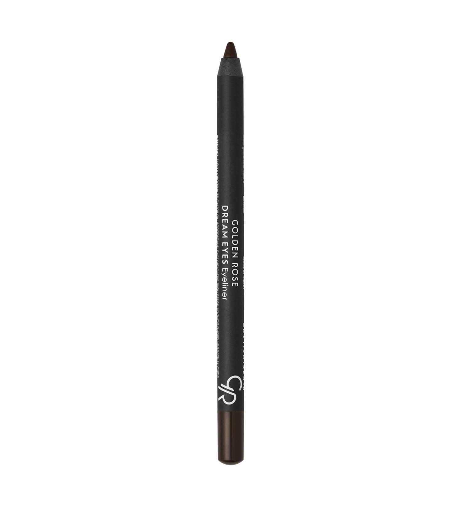 Golden Rose Dream Eyes Eyeliner No:407 Reddish Brown - Eye Pencil - 8691190142070 - Buy Online on GoSupps.com