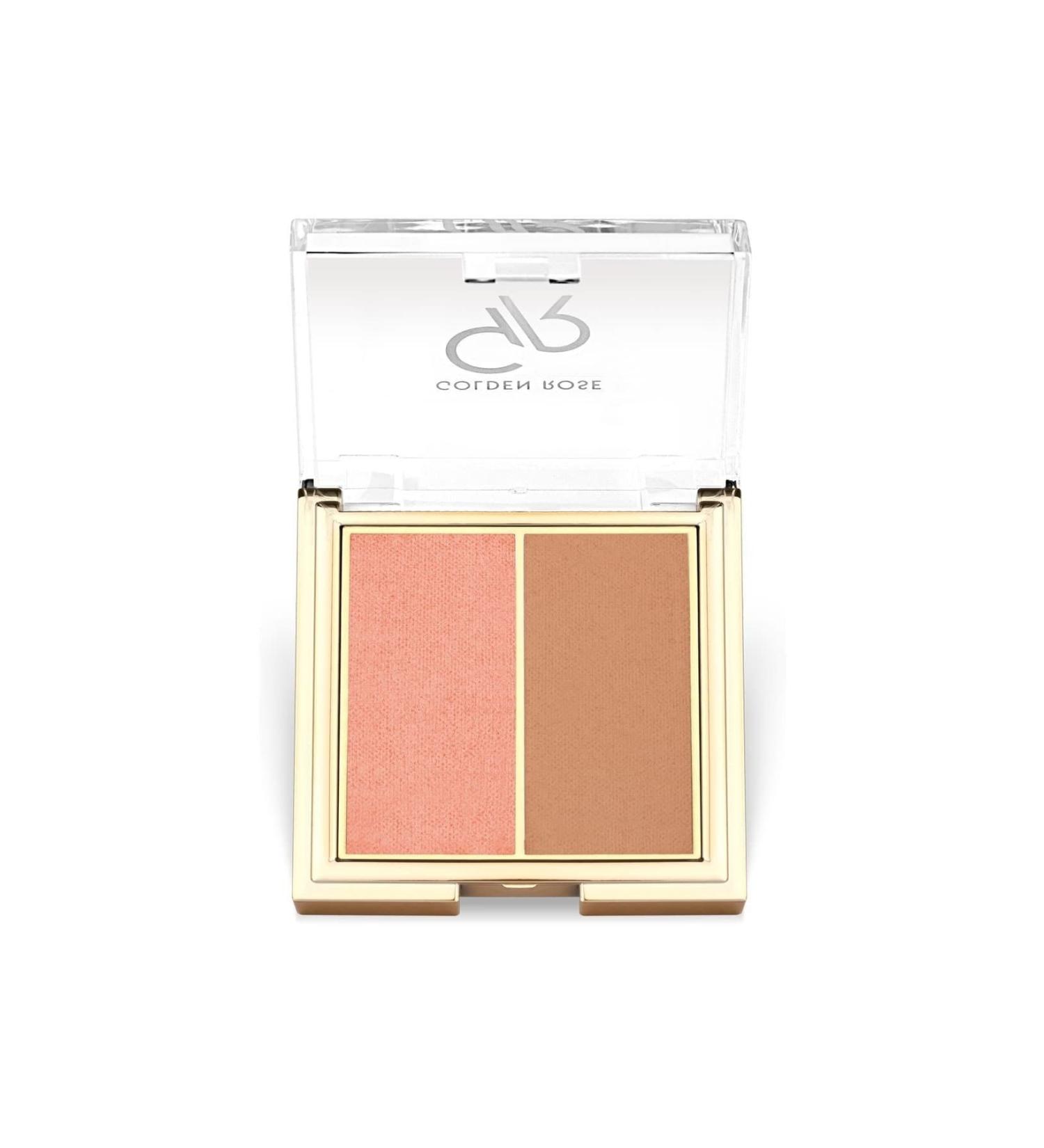 Golden Rose Iconic Blush Duo No: 01 Rose&nude - Blush - 8691190516147