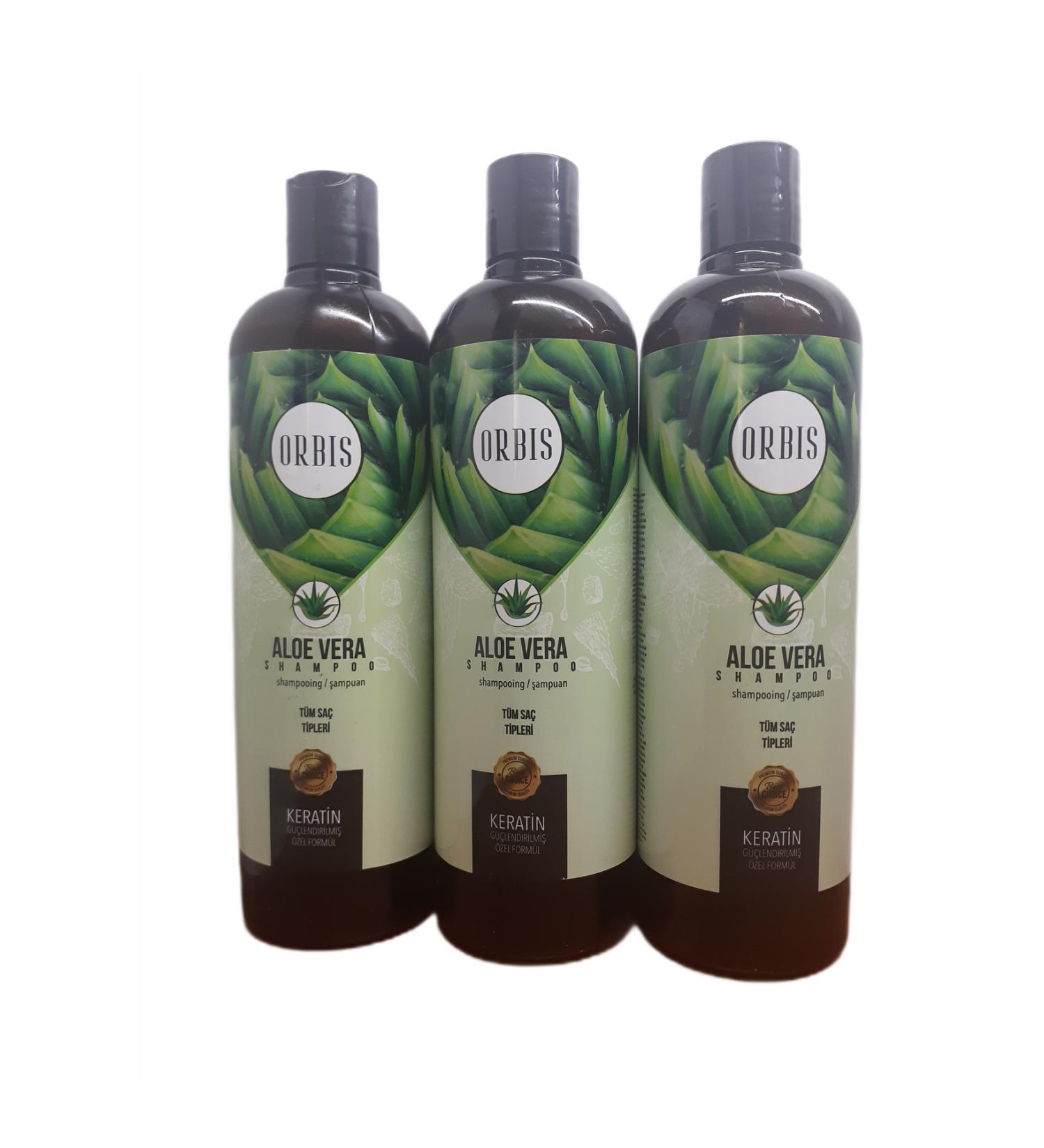 Orbis ALOE VERA SHAMPOO 700 ML X 3 PIECES