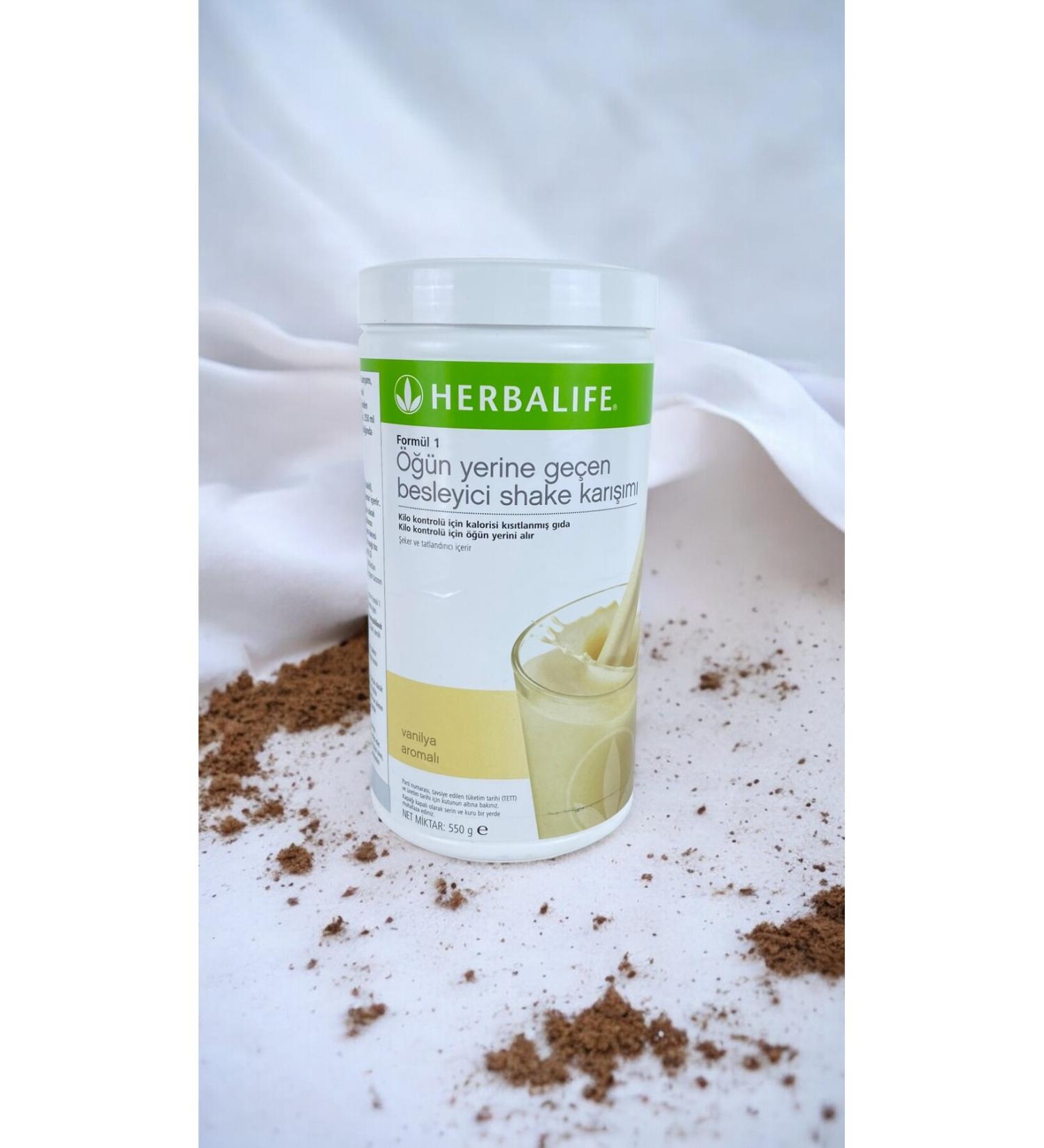 Herbalife Formula 1 Vanilla Meal Replacement Shake 550 gr Product Code 0141 - Buy Online on GoSupps.com