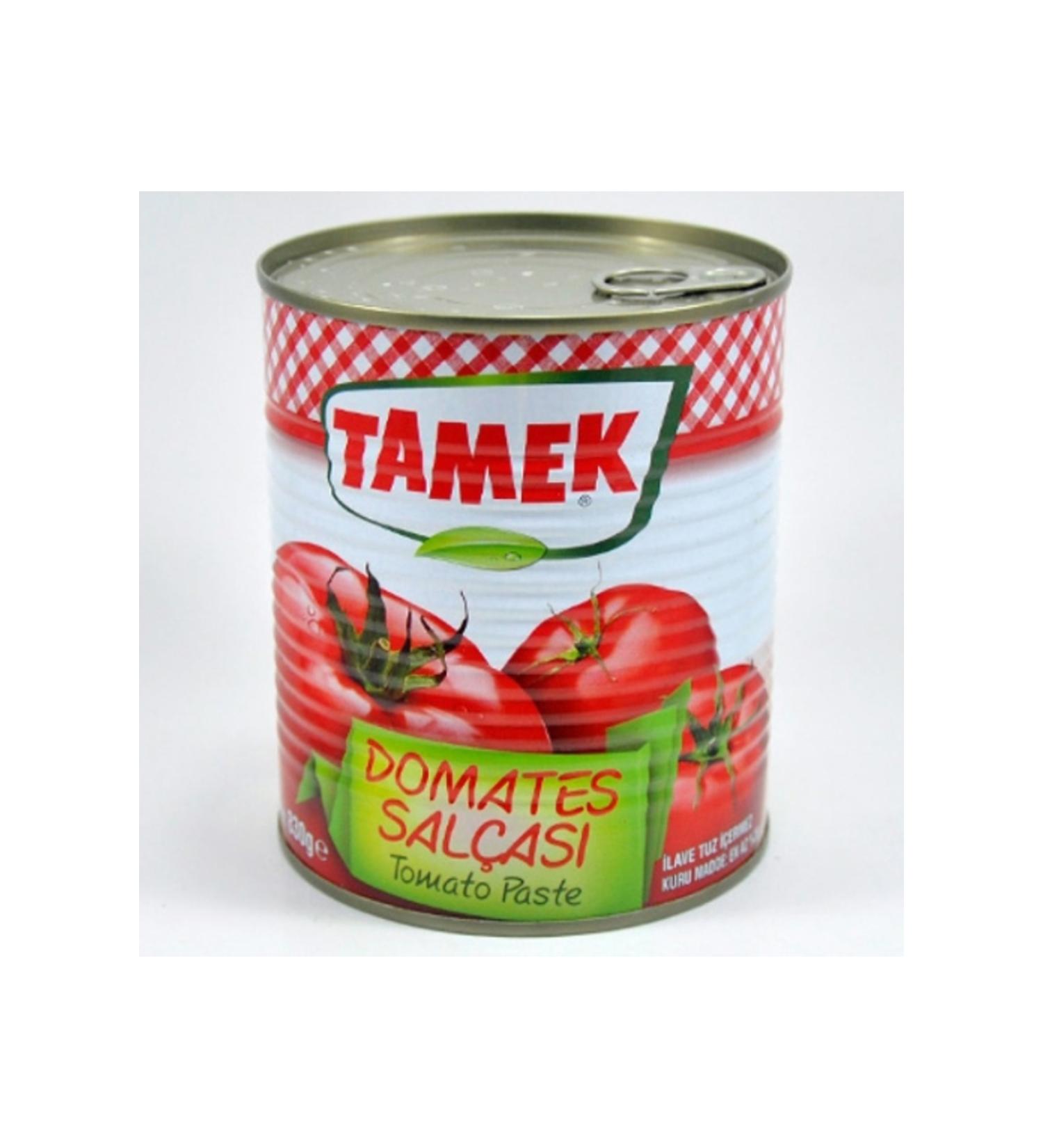 TAMEK Tomato Paste Tin 830 gr (12 PIECES)