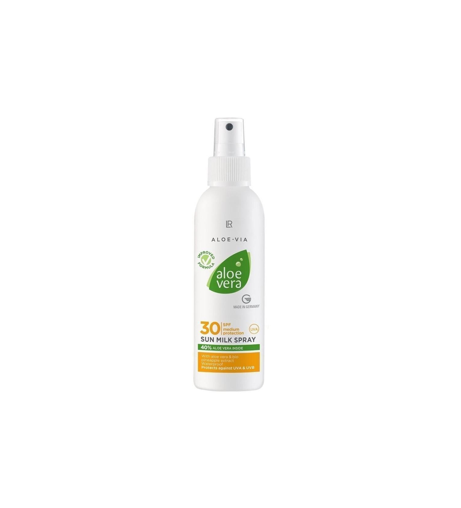 LR Aloe Vera Sun Milk Spray Spf 30 150ml