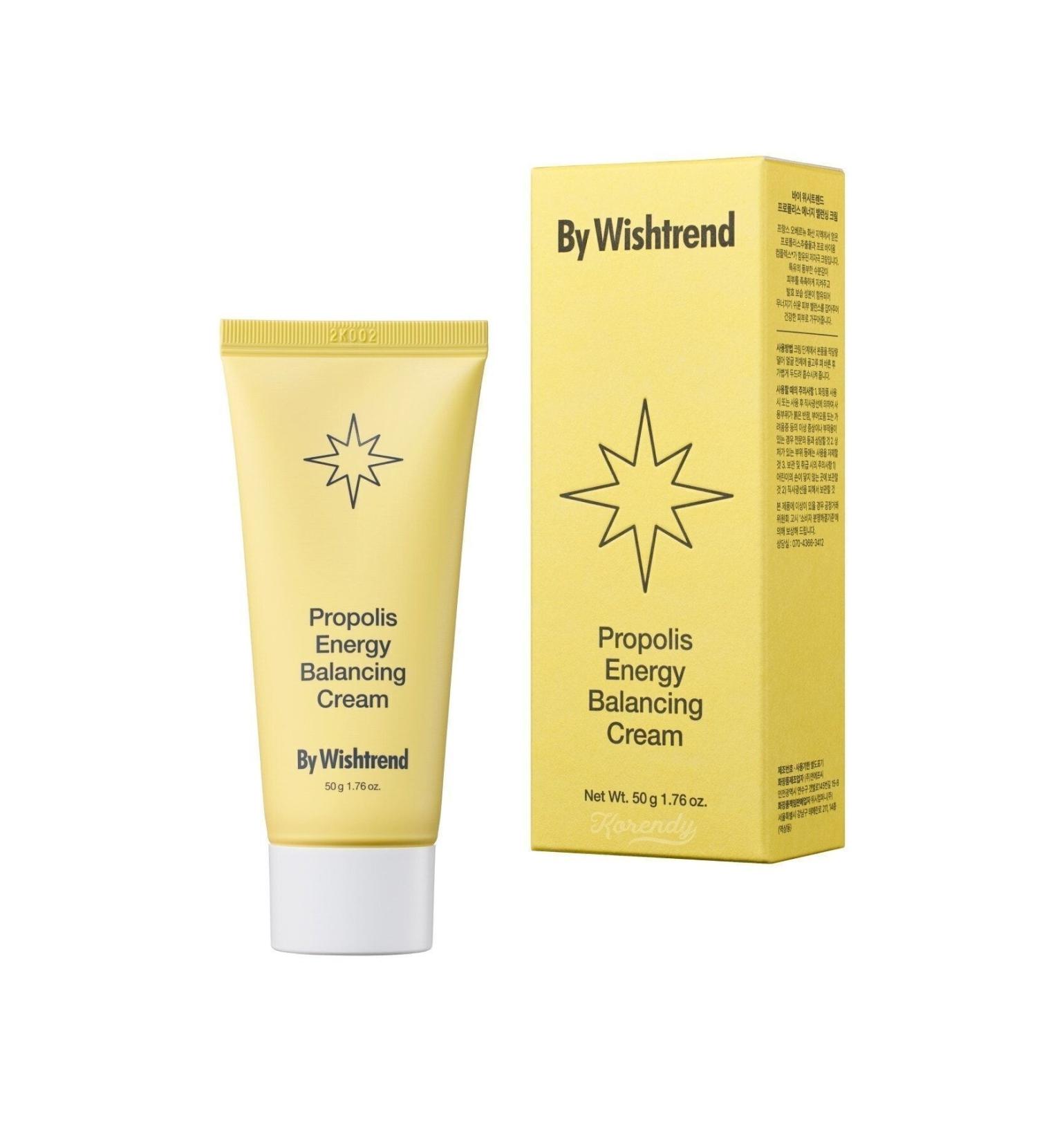 By Wishtrend Propolis Energy Balancing Cream (KORENDY) Balancing Probiotic Cream 50ml - Buy Online on GoSupps.com