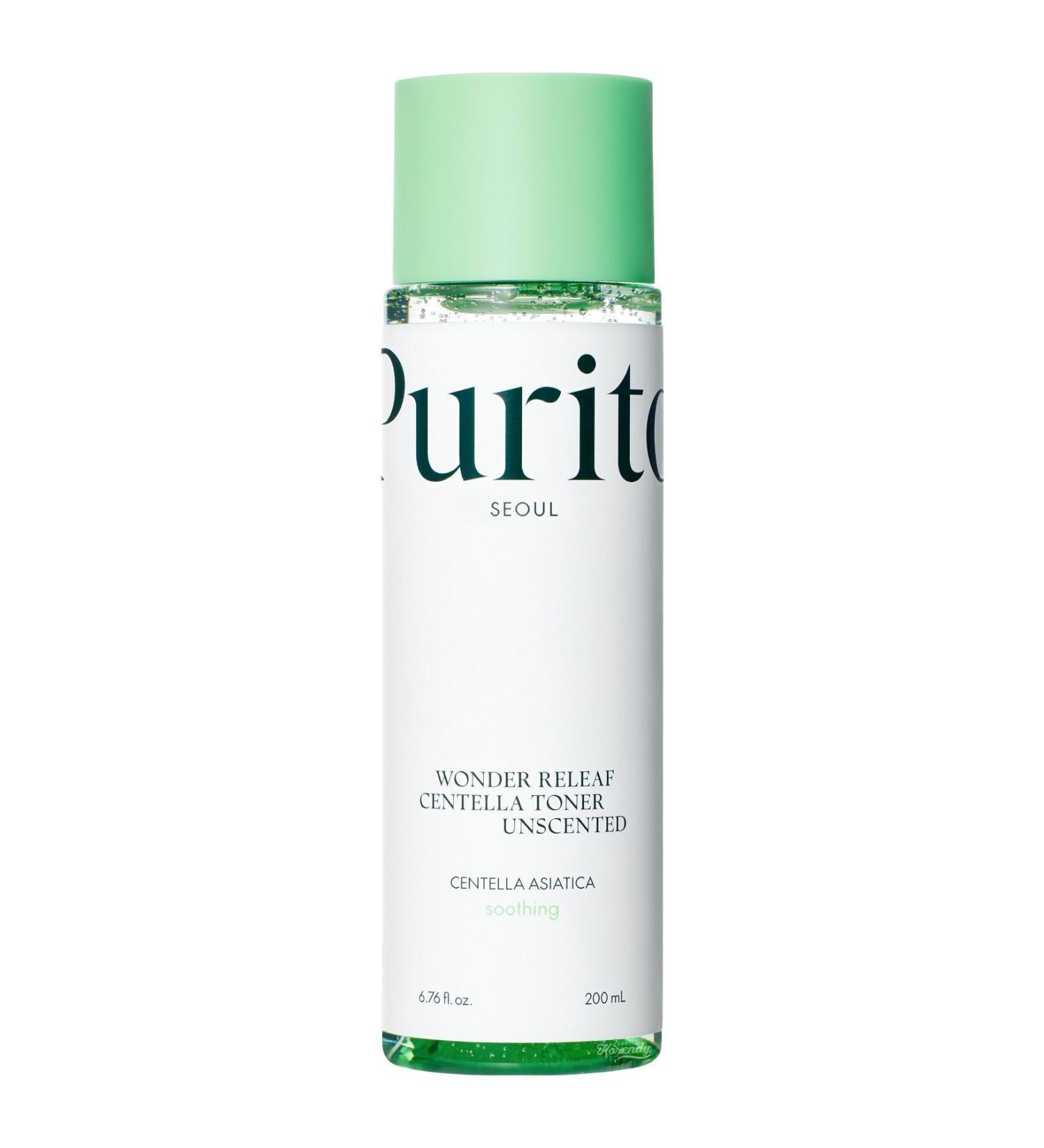 Purito Wonder Releaf Centella Toner Unscented (KORENDY) Barrier Protector Anti-Stress Centella Toner 200ml - Buy Online on GoSupps.com