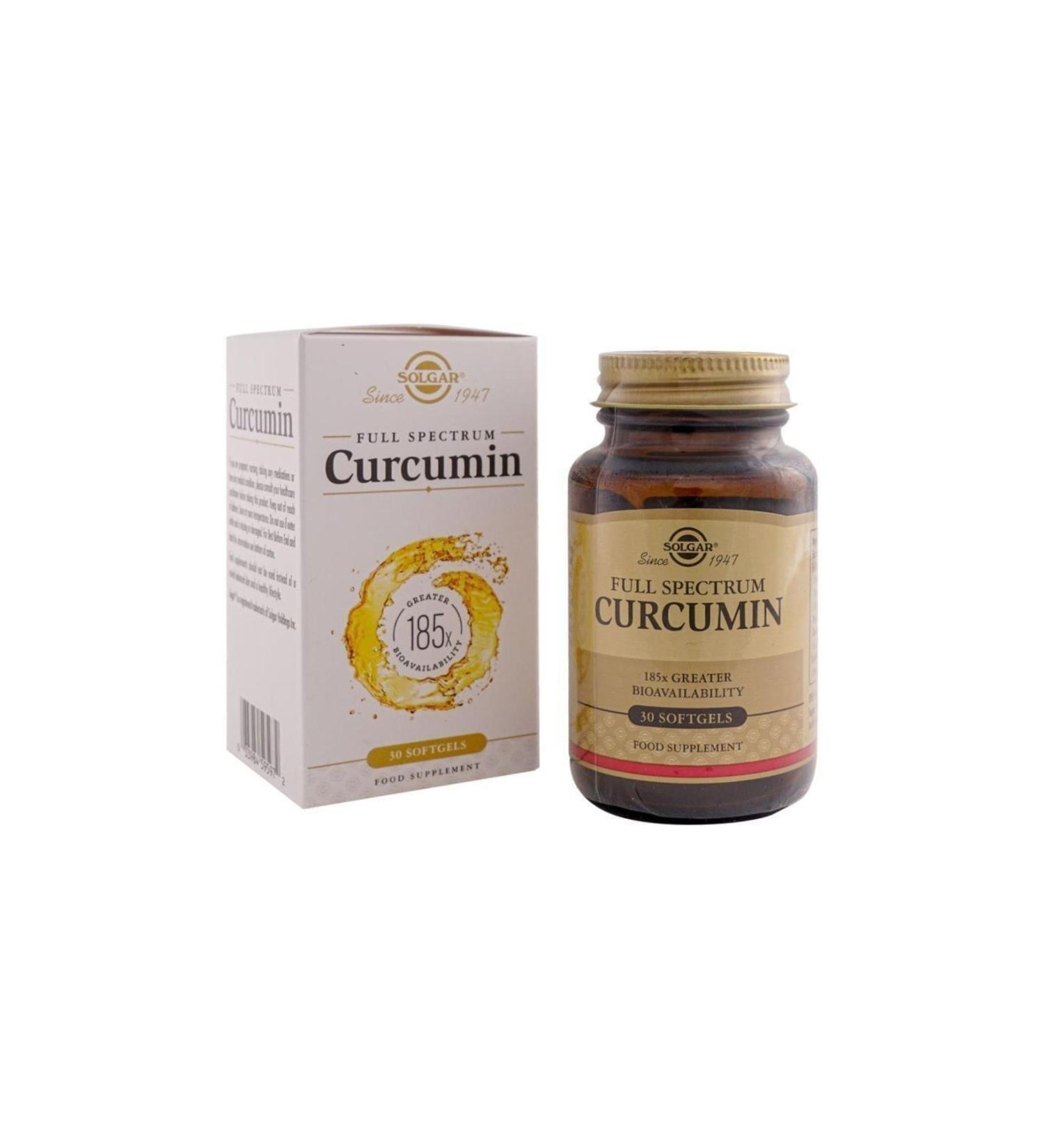 Solgar Full Spectrum Curcumin 30 Softgel - Buy Online on GoSupps.com
