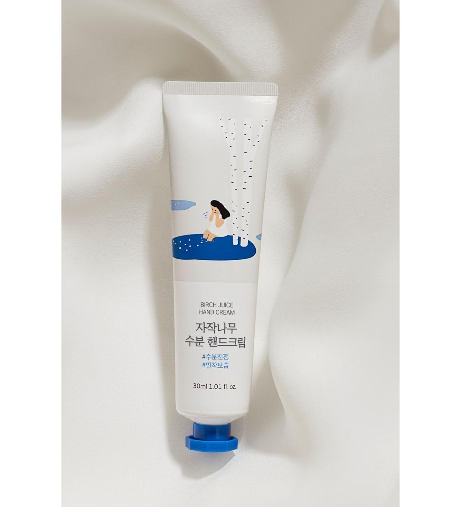 Round Lab Birch Juice Hand Cream (KORENDY) Anti-Wrinkle Nourishing Moisturizing Hand Cream 30ml - Buy Online on GoSupps.com