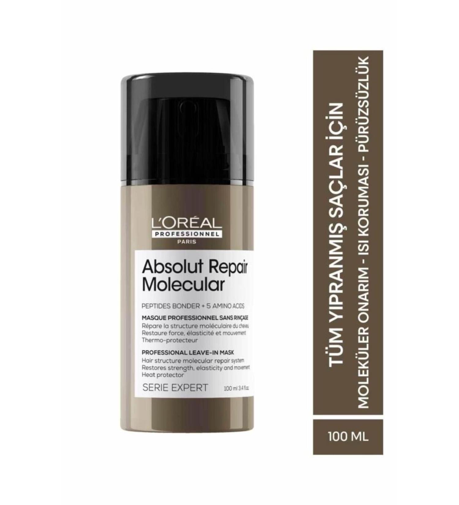 Serie Expert Absolut Repair Molecular Mask for Damaged Hair 100 ml