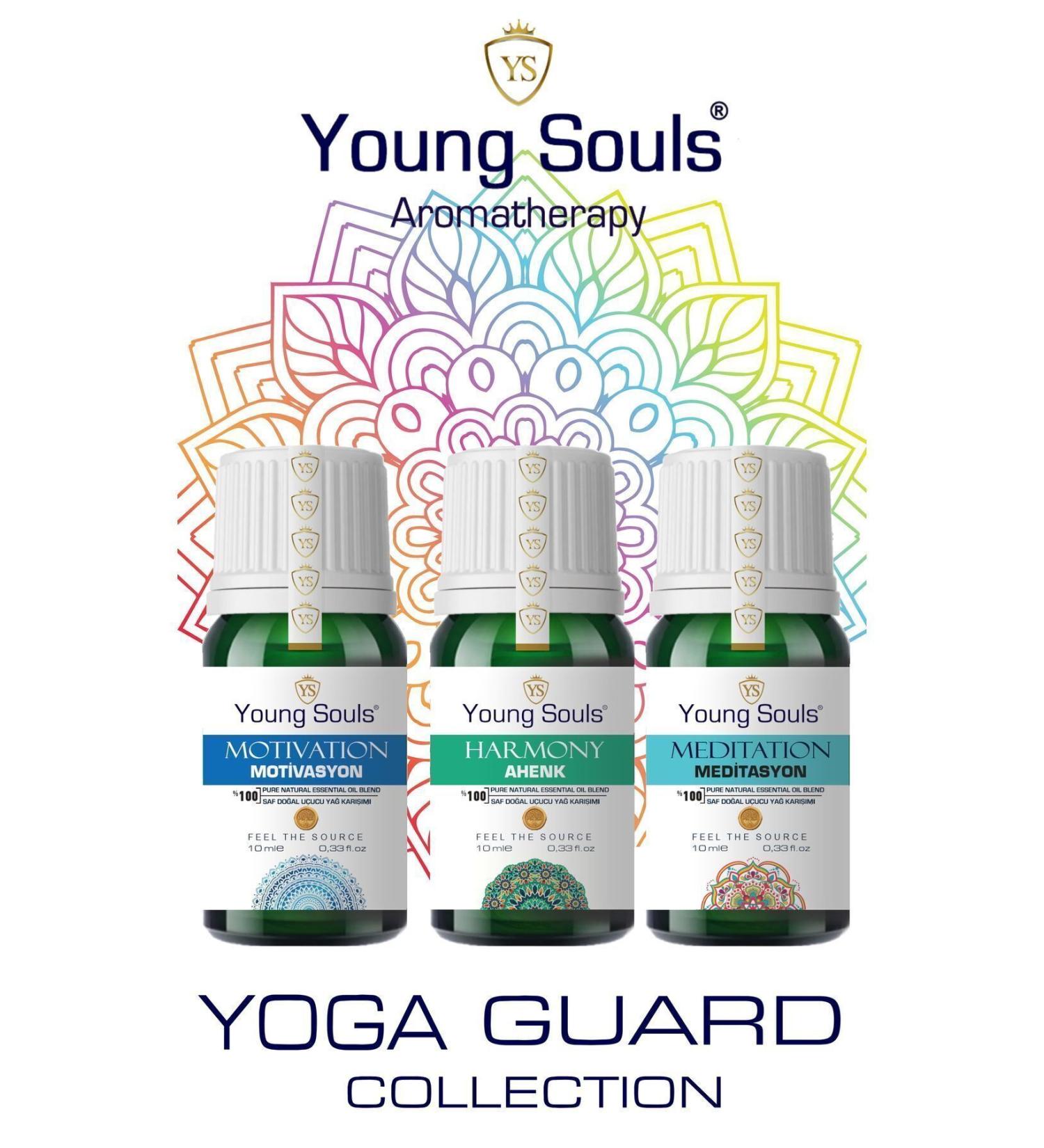 YOUNG SOULS Aromatherapy Yoga Guard Collection Harmony / Motivation / Meditation