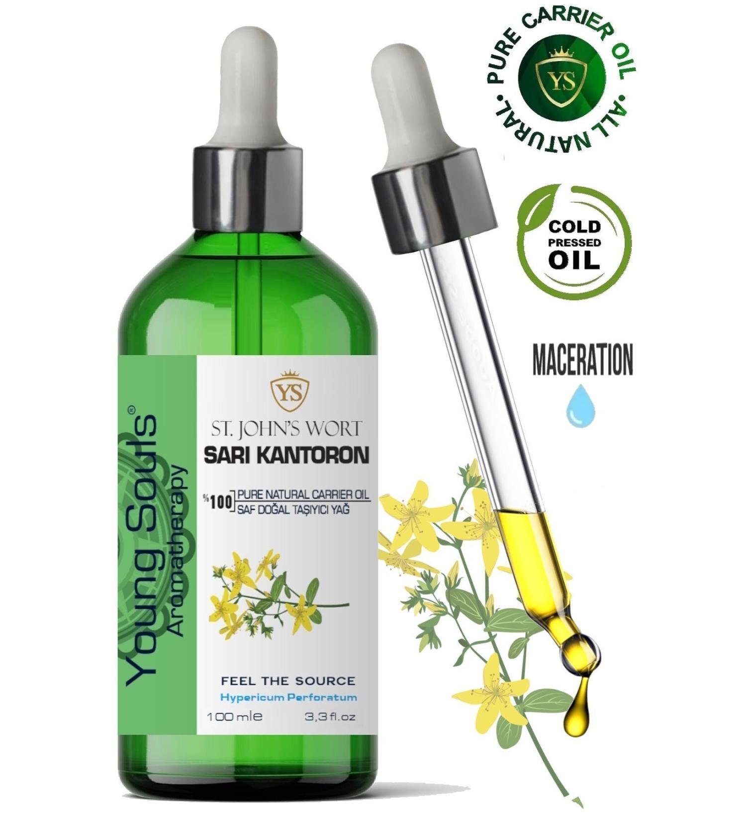YOUNG SOULS St. John Wort Carrier Oil (Maceration) St. John's Wort Carrier Oil (Maceration) 100 ml
