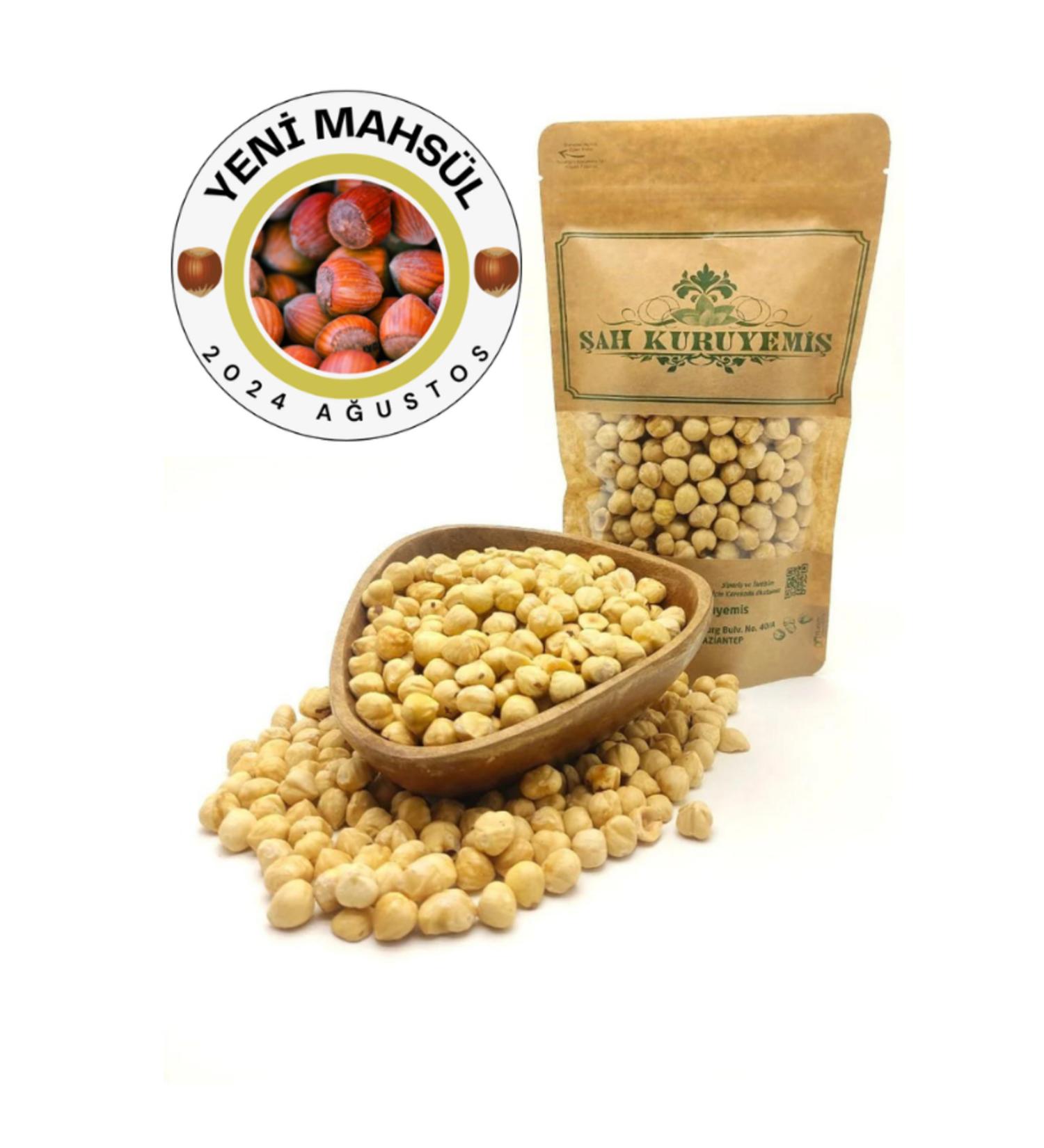 AH DRIED NUTS Unsalted Hazelnut Kernels Giresun New Crop 250Gr