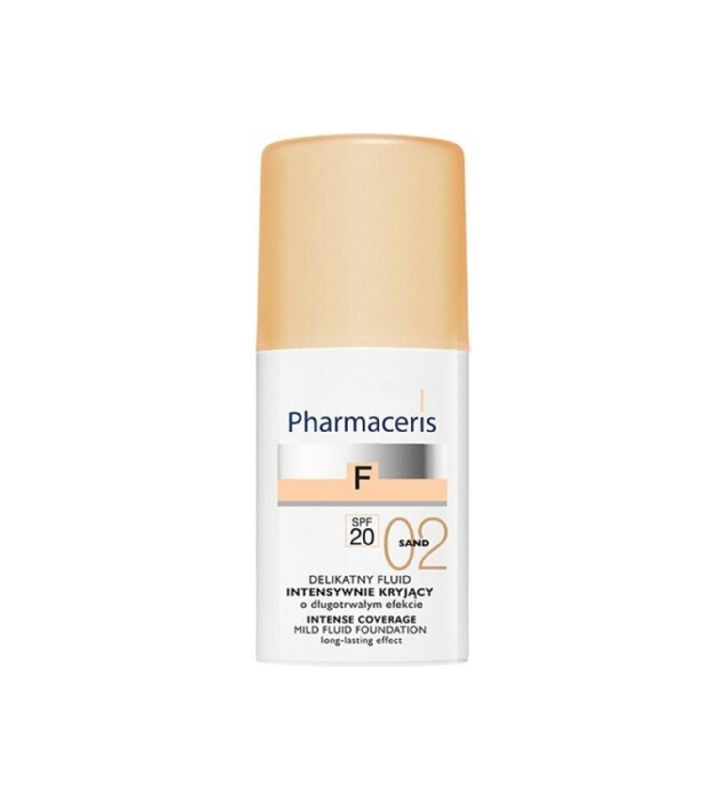 Pharmaceris Trendmu - Soft Liquid Foundation Spf 20 Intensive Concealer 02 Sand 30 ml.
