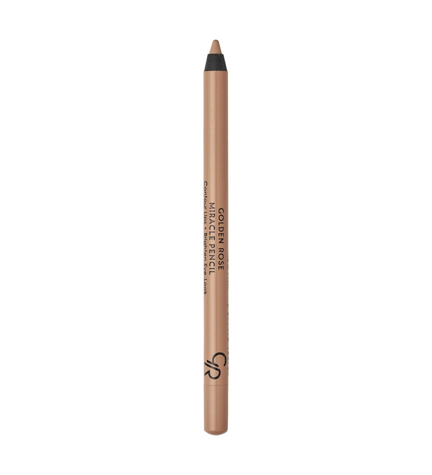 Golden Rose Miracle Pencil Contour Lips Brighten Eye Look No:01 Light Pink - Eye and Lip Pencil - 8691190120788 - Buy Online on GoSupps.com