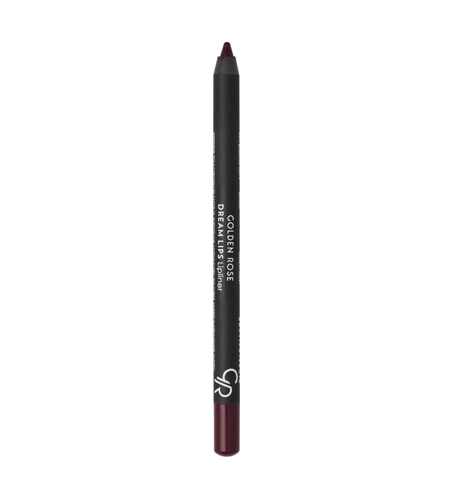 Golden Rose Dream Lips Lipliner No: 524 Plum Red - Lip Pencil - 8691190391249 - Buy Online on GoSupps.com