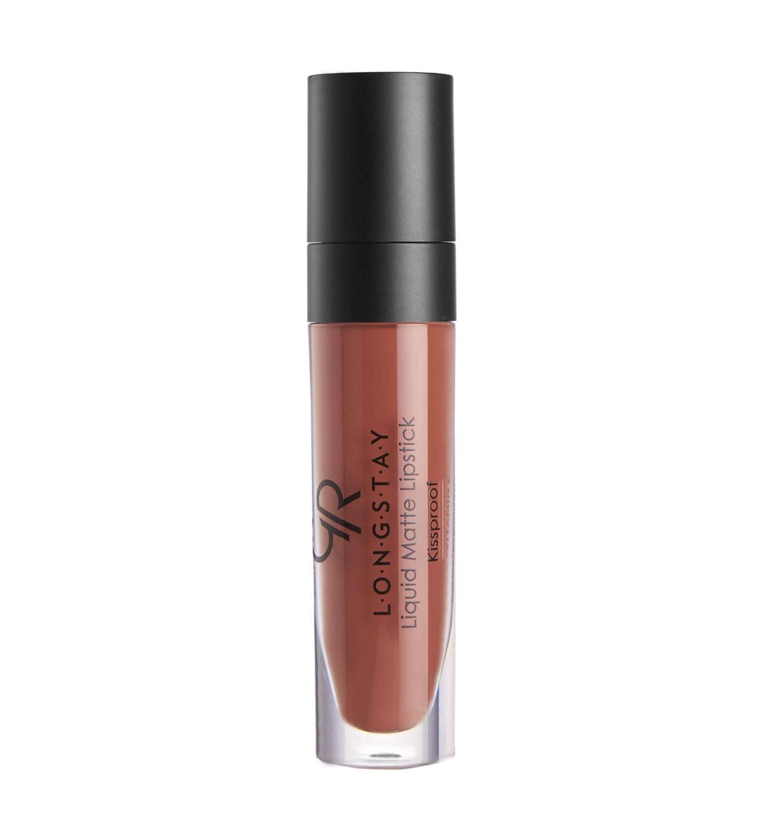 Golden Rose Longstay Liquid Matte Lipstick No:27 Milky Chocolate - Liquid Matte Lipstick - 8691190856274 - Buy Online on GoSupps.com