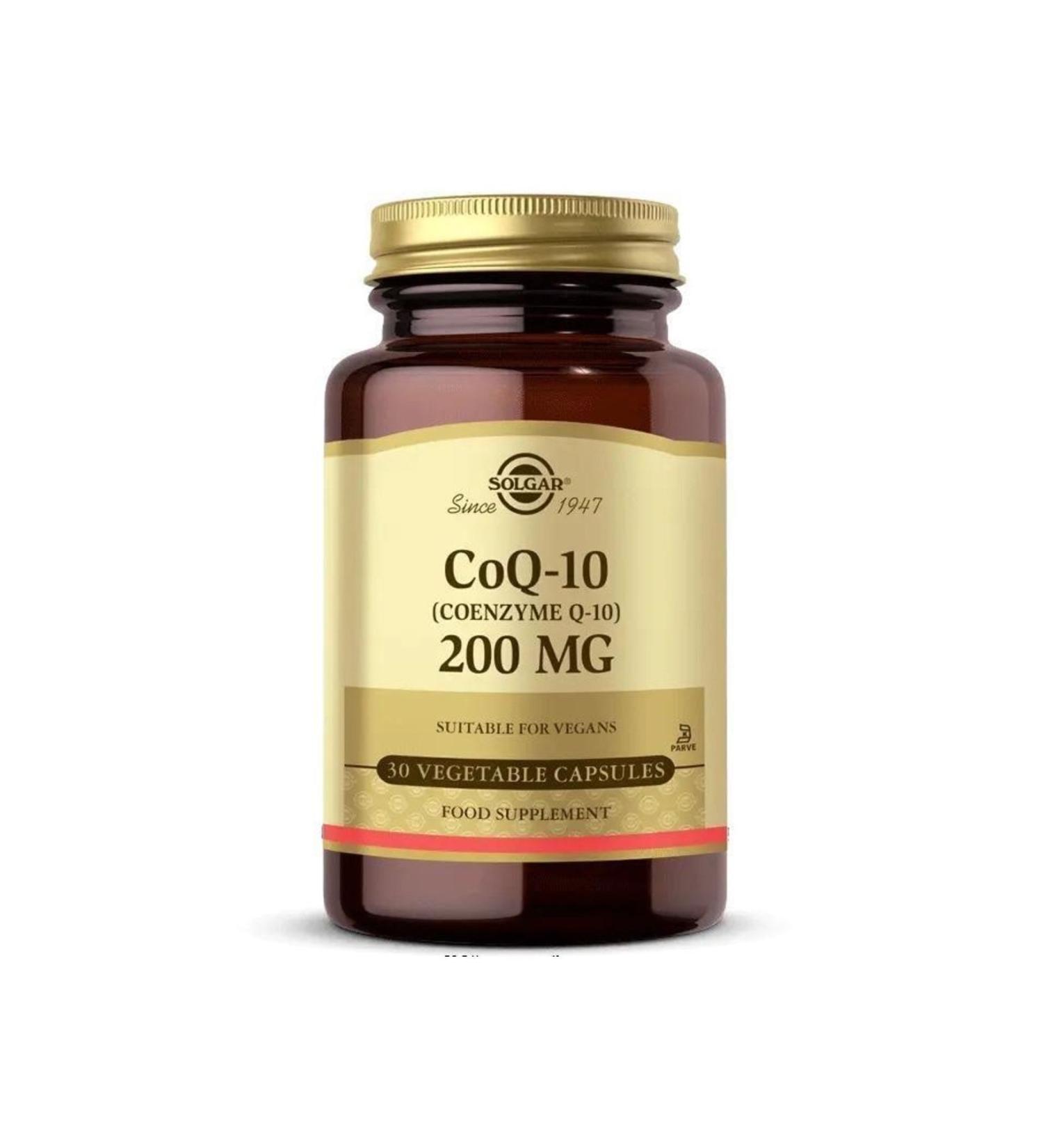 Solgar Coenzyme Q-10 200 mg 30 Capsules