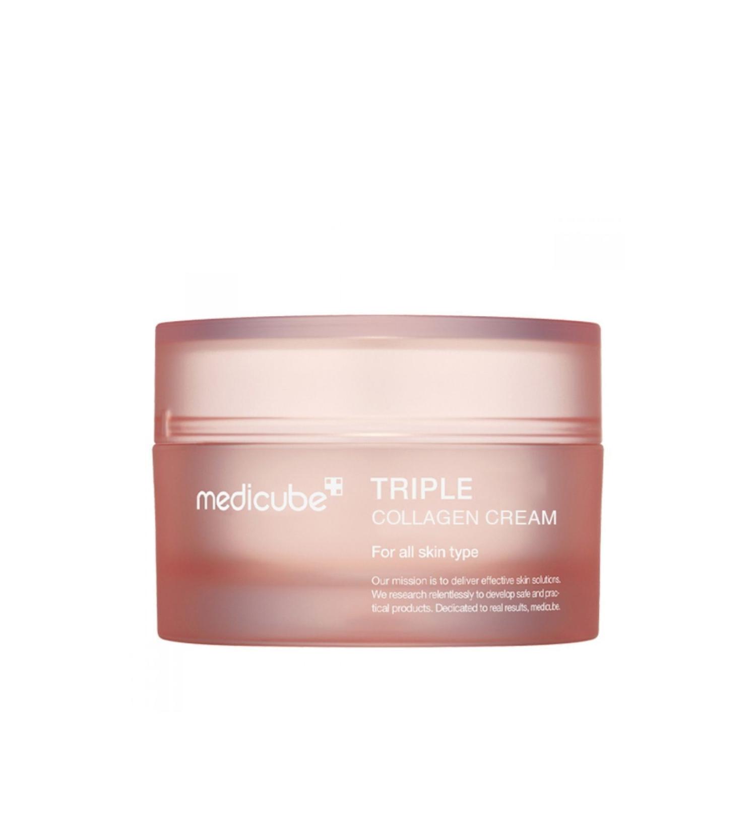 Medicube Triple Collagen Cream (ANTI-AGING AND ANTI-STAIN COLLAGEN CREAM) 50ml - Buy Online on GoSupps.com