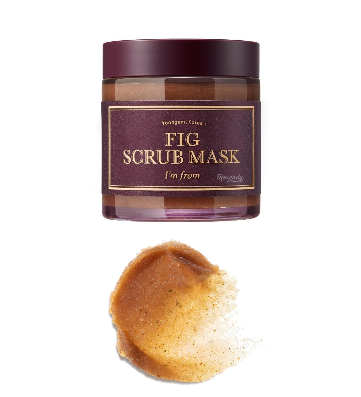 I'm From Fig Scrub Mask (KORENDY) Fig Enzyme Peeling Mask for Velvet Skin 120gr - Buy Online on GoSupps.com