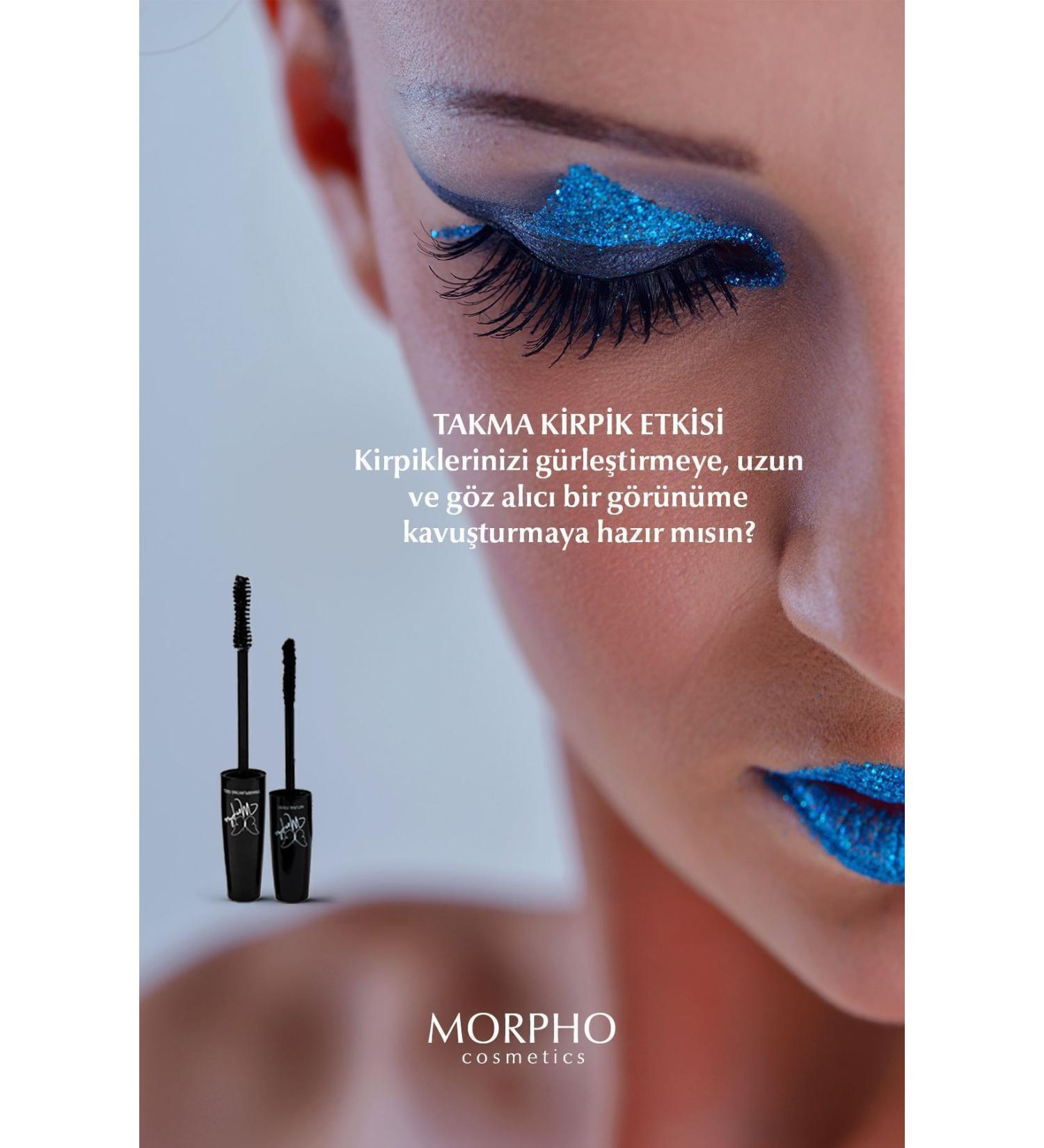 Morpho Cosmetics - Fiber Lash Mascara / Mascara (Natural Looking False Eyelash Effect - Lash Mascara) - Buy Online on GoSupps.com