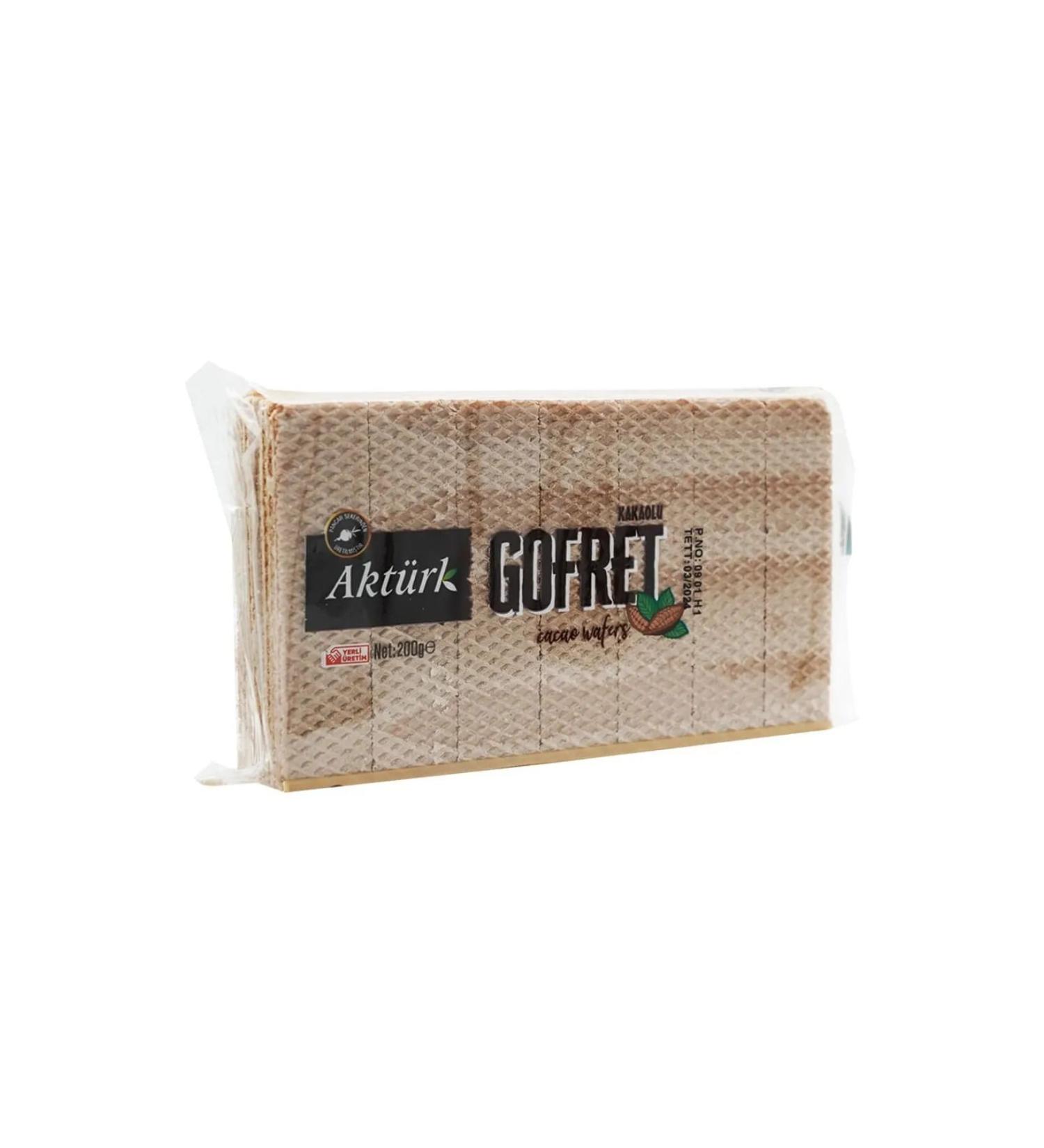 Akt rk 6 Pieces 200 Gr Cocoa Wafers