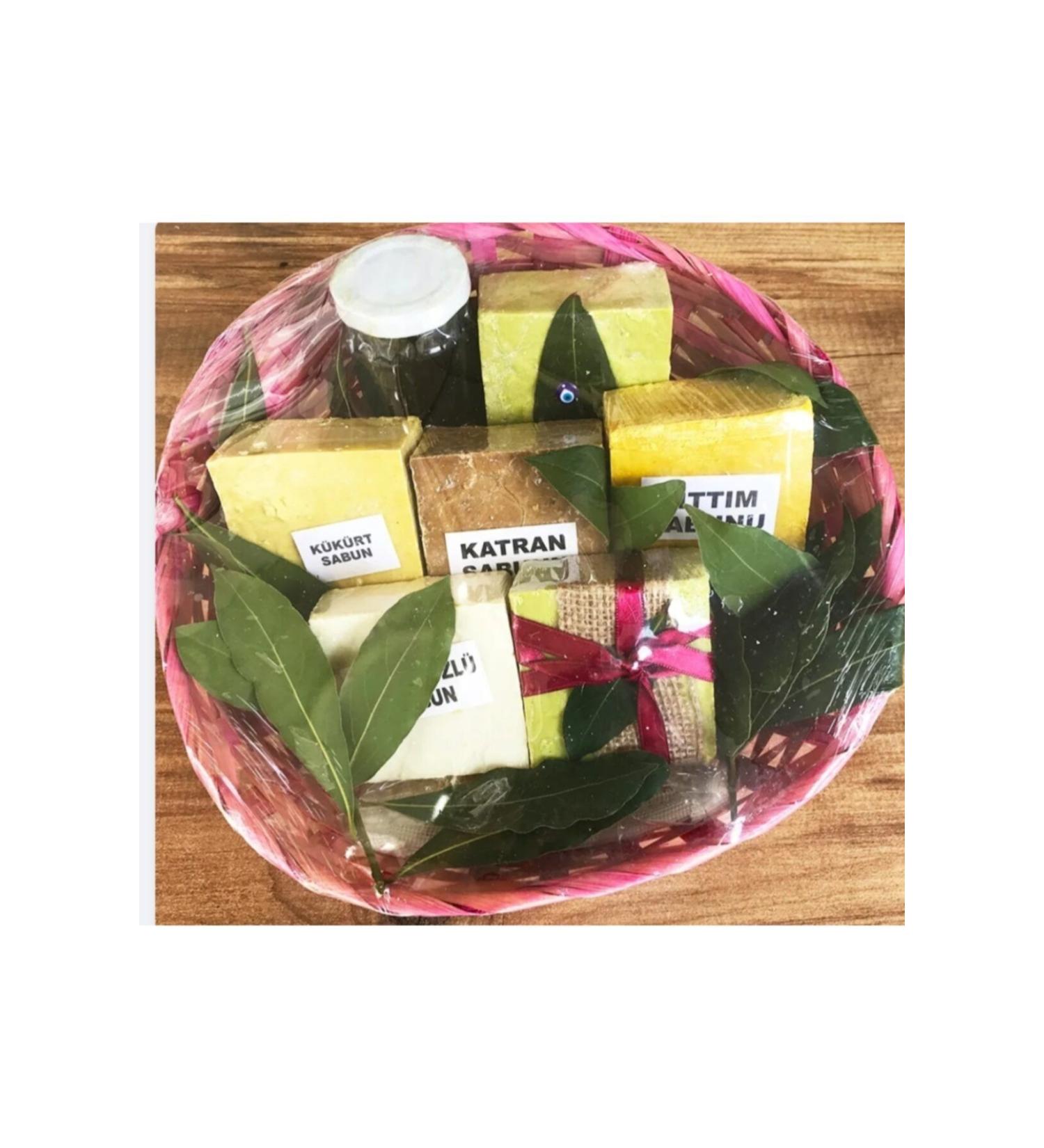 attarrifatcanhatayylocal Local Soap Basket (7 Pieces)