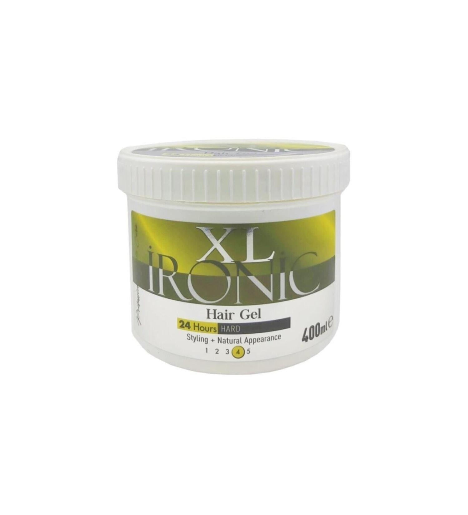 Ironic Xl Hard Hair Gel Hair Gel 4 400 ml