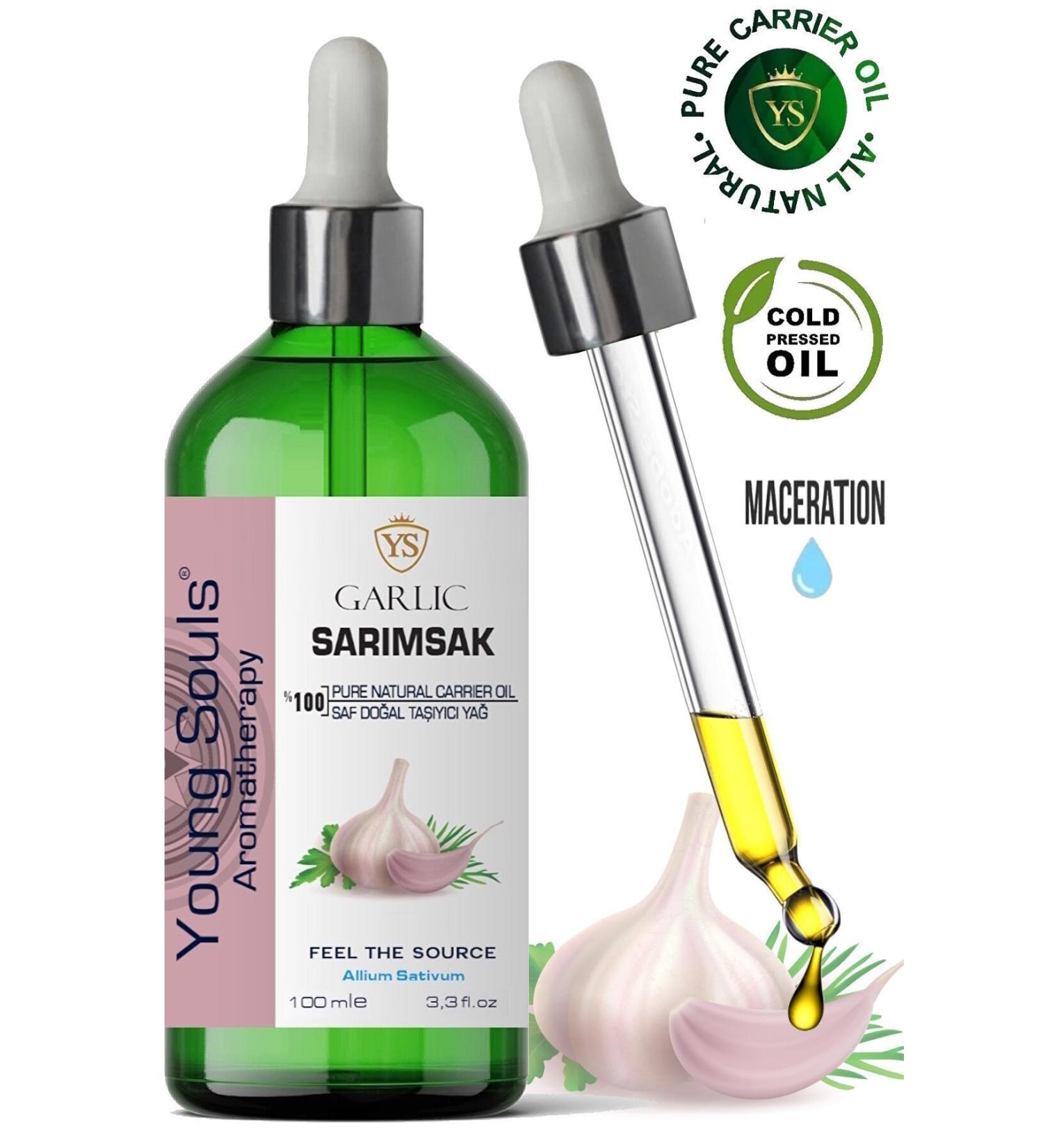 YOUNG SOULS Garlic Carrier Oil (Maceration) Garlic Herbal Carrier Oil (Maceration) 100 ml