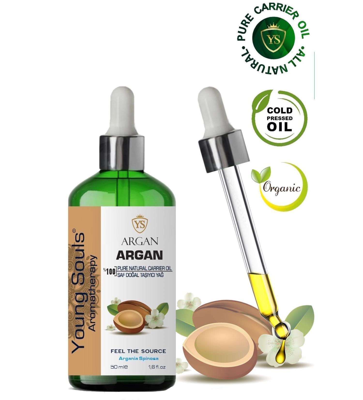 YOUNG SOULS Argan Carrier Oil ( Cold Pressed ) Argan Carrier Oil ( Cold Pressed ) 50 ml