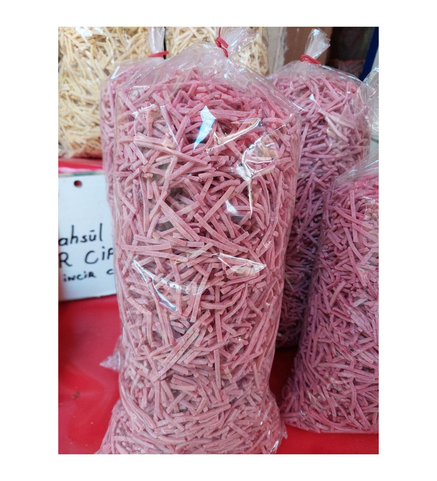 Organic Vermicelli with Beetroot Vermicelli 500 gr