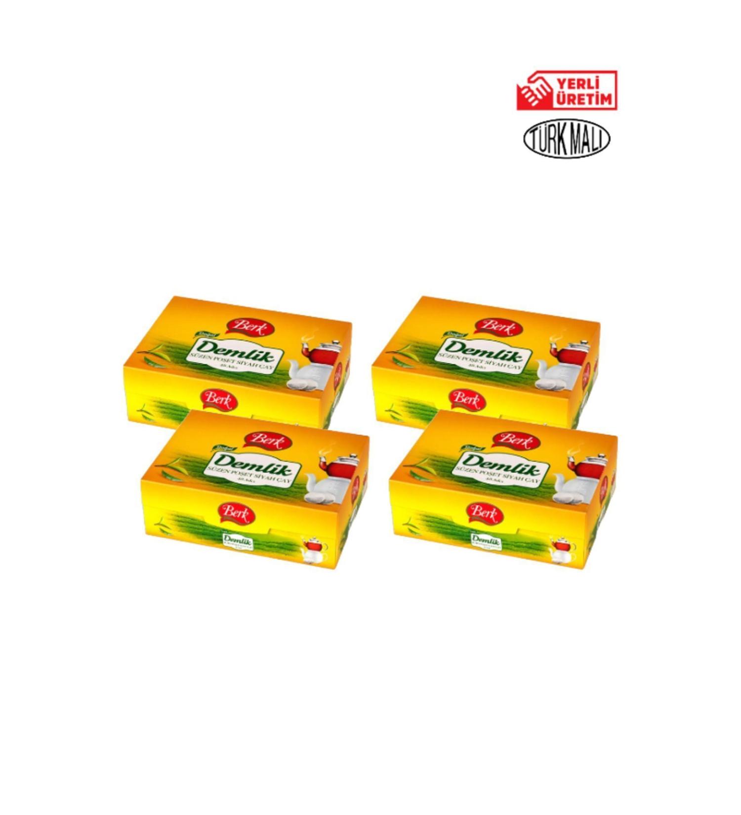 Berk Black Tea Teapot Tea Bag 48 x 4 Pack