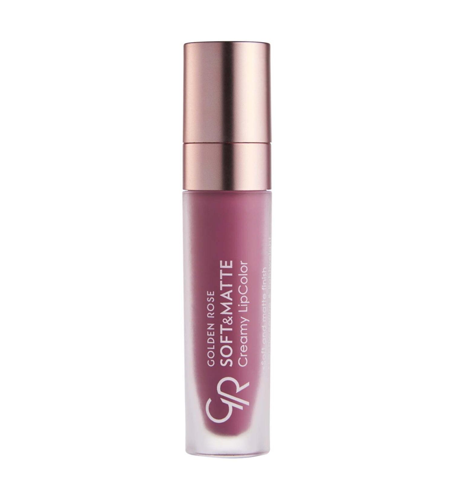 Golden Rose Soft & Matte Creamy Lipcolor No: 110 Lilac - Liquid Matte Lipstick - 8691190763107 - Buy Online on GoSupps.com